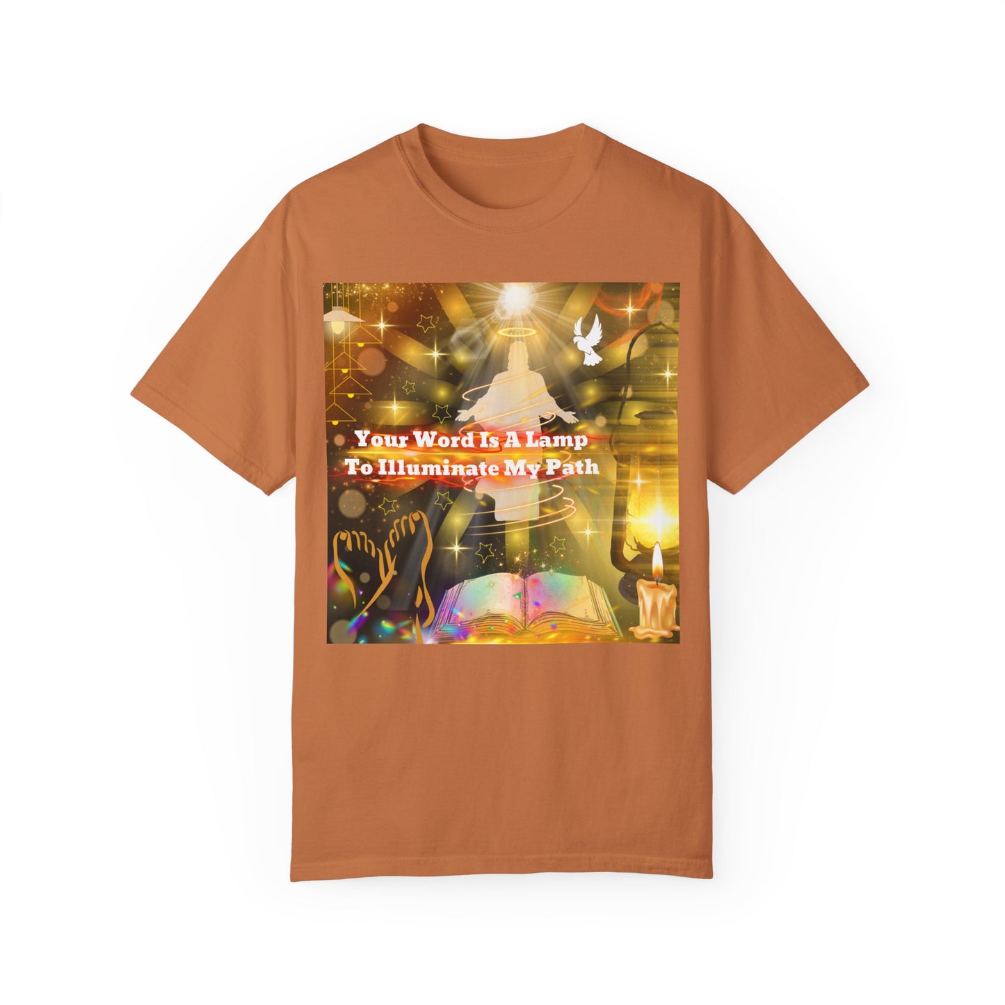 Your Word Unisex Garment-Dyed T-shirt