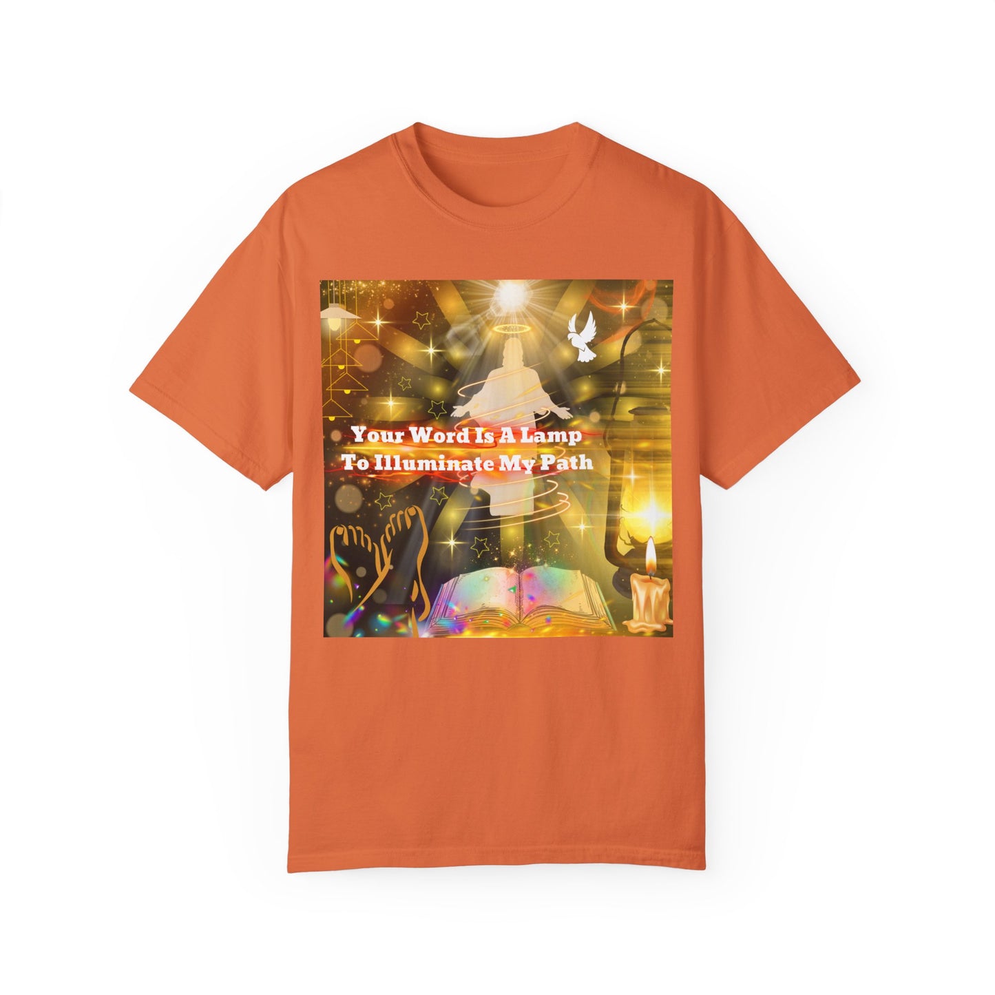 Your Word Unisex Garment-Dyed T-shirt