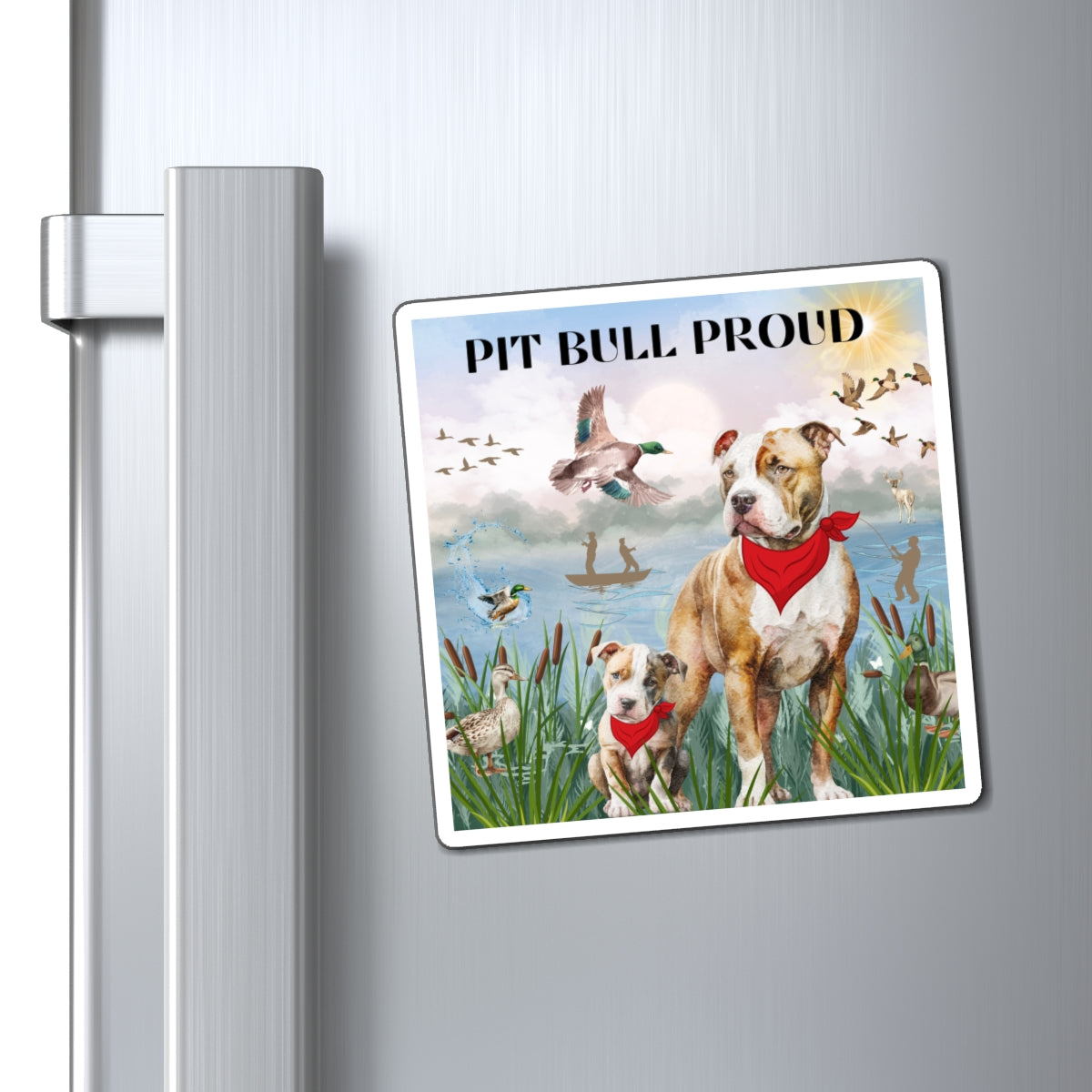 Magnets Pit Bull Proud