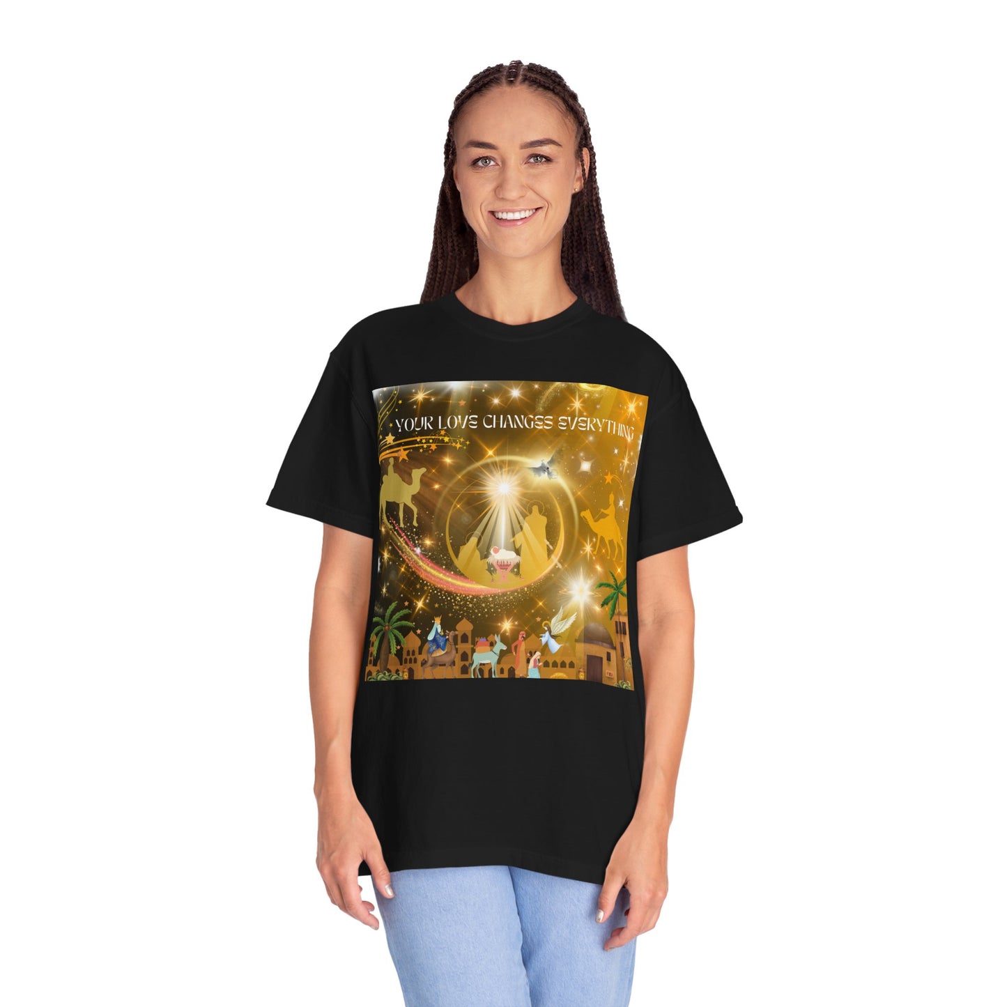 Your Love Changes Everything Unisex Garment-Dyed T-shirt