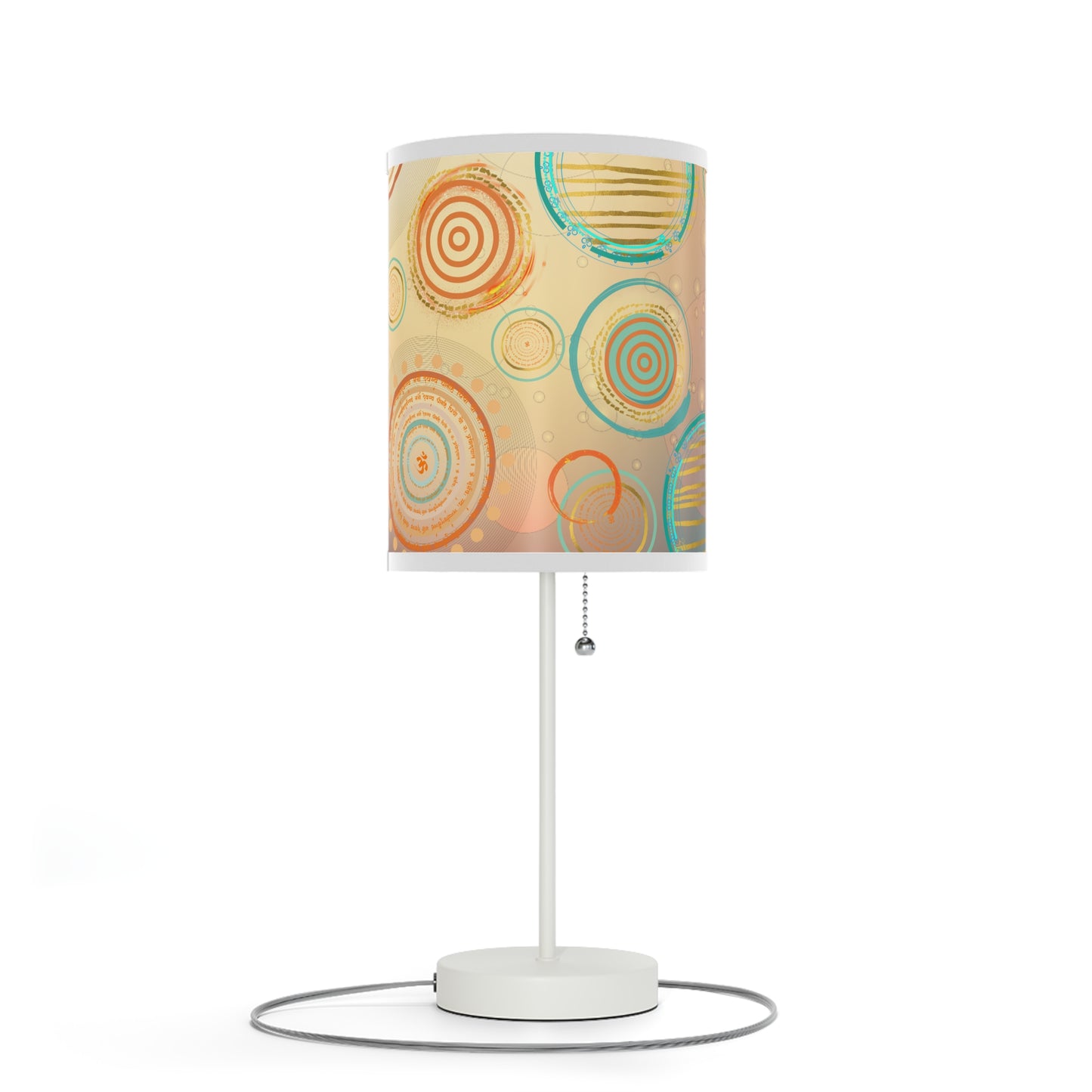 Tranquil Circles Lamp on a Stand, US|CA plug