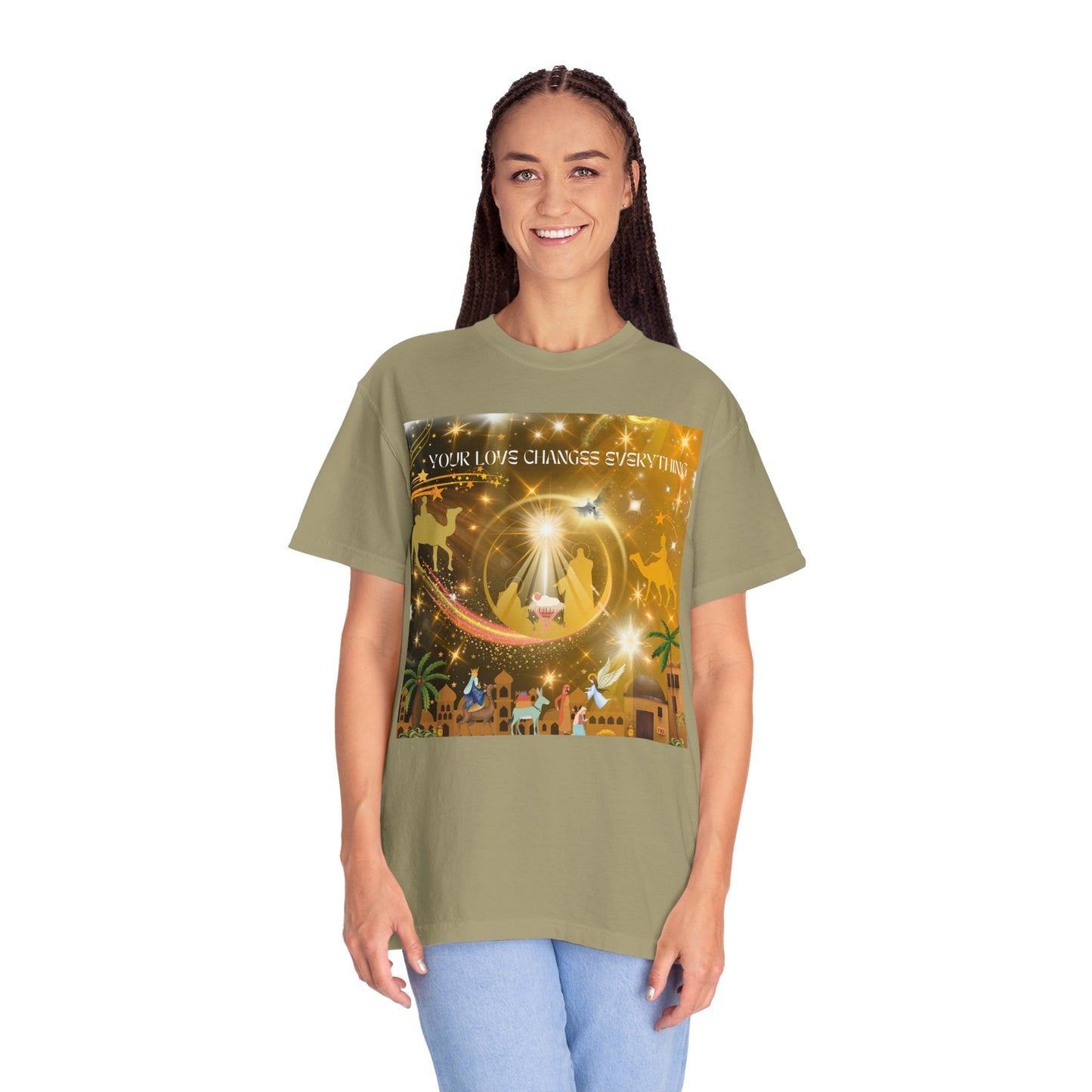 Your Love Changes Everything Unisex Garment-Dyed T-shirt