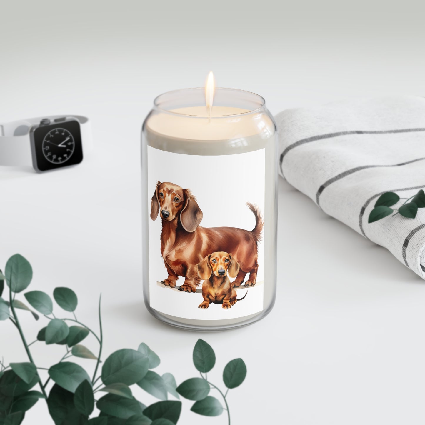 Dachshund Scented Candle, 13.75oz