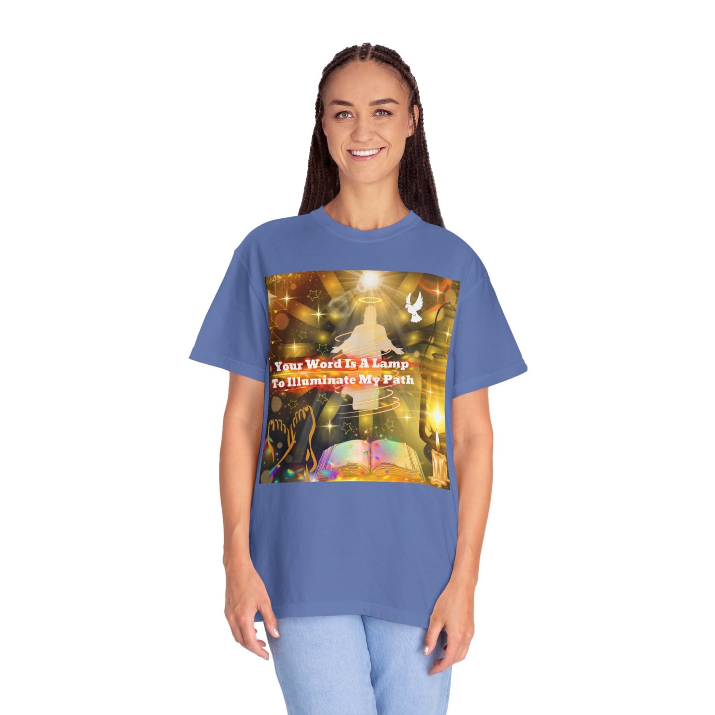 Your Word Unisex Garment-Dyed T-shirt