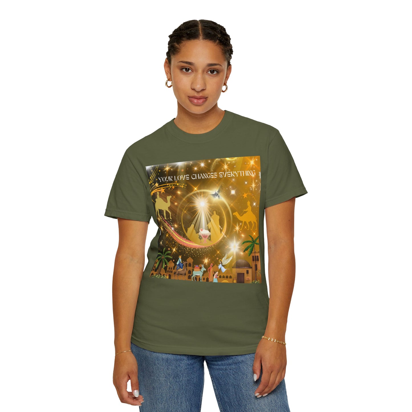 Your Love Changes Everything Unisex Garment-Dyed T-shirt