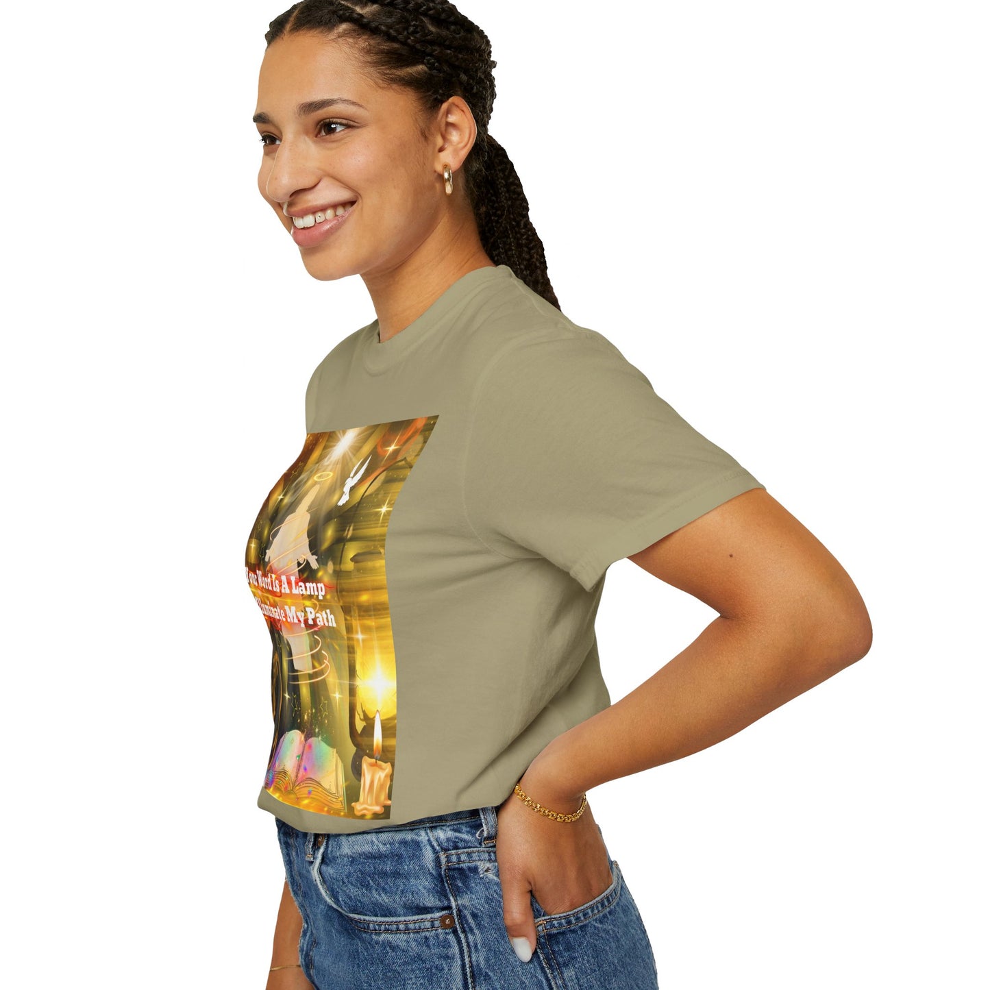 Your Word Unisex Garment-Dyed T-shirt