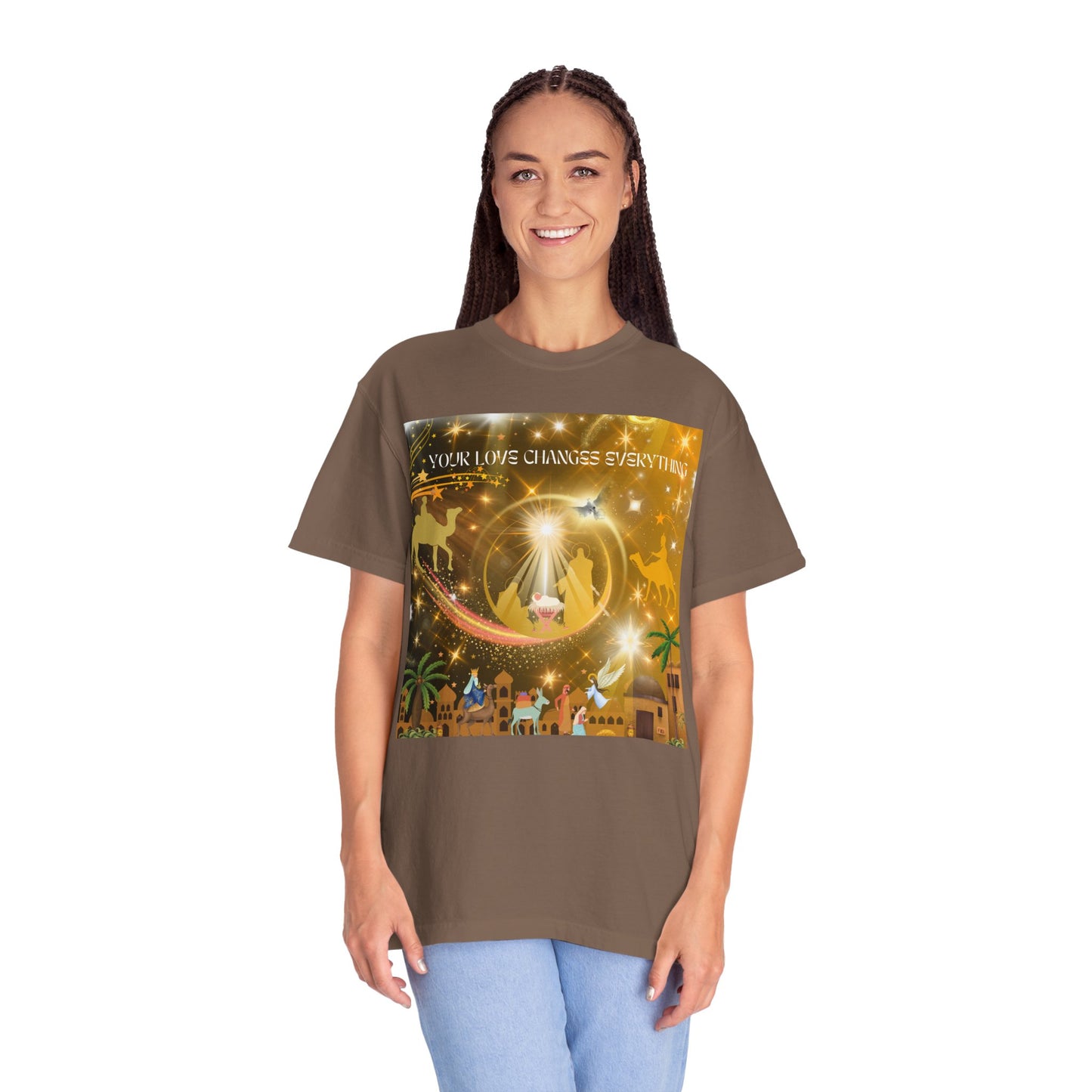 Your Love Changes Everything Unisex Garment-Dyed T-shirt