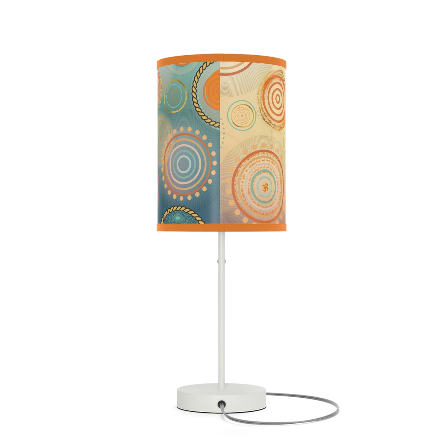 Tranquil Circles Lamp on a Stand, US|CA plug