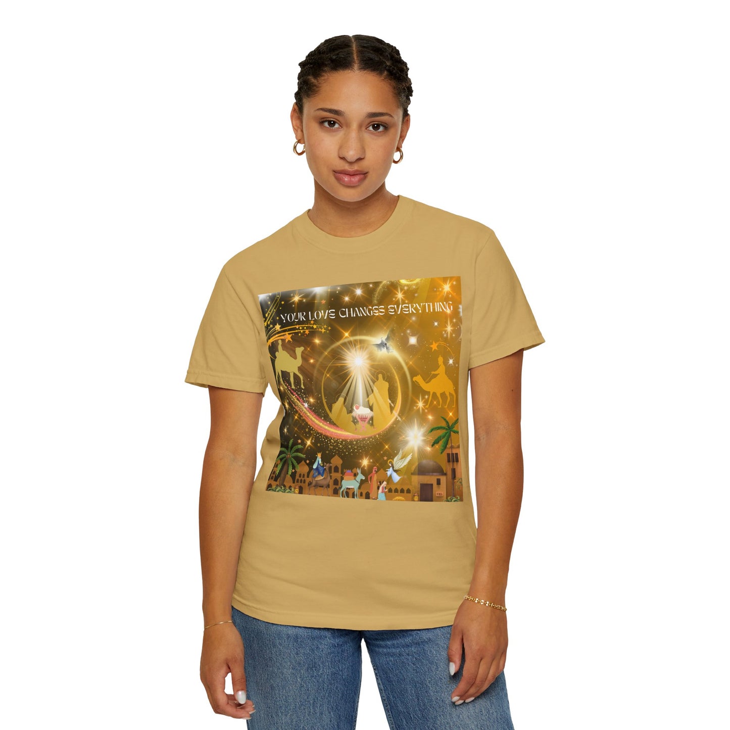 Your Love Changes Everything Unisex Garment-Dyed T-shirt