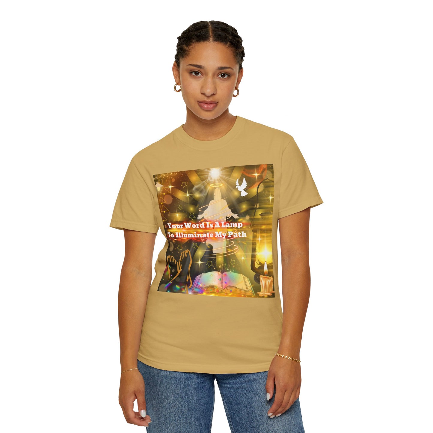 Your Word Unisex Garment-Dyed T-shirt