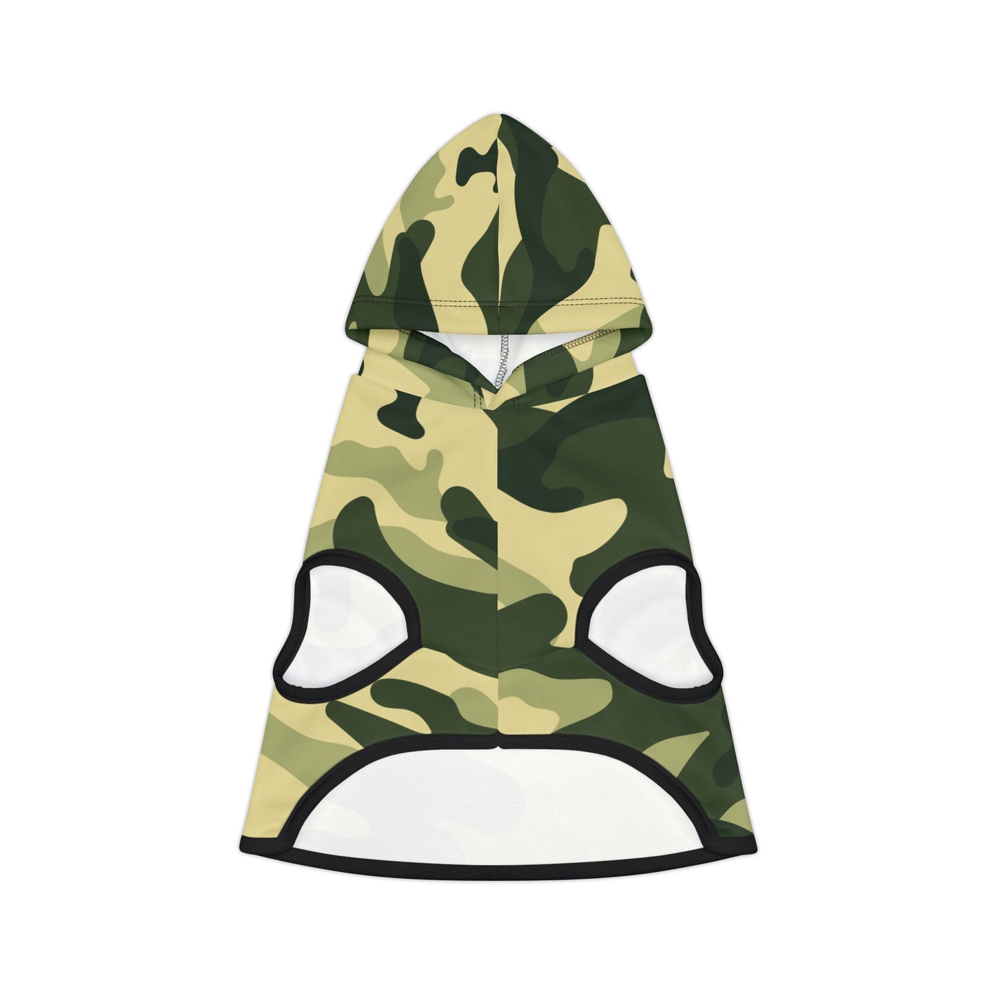 Pet Hoodie Camo Green