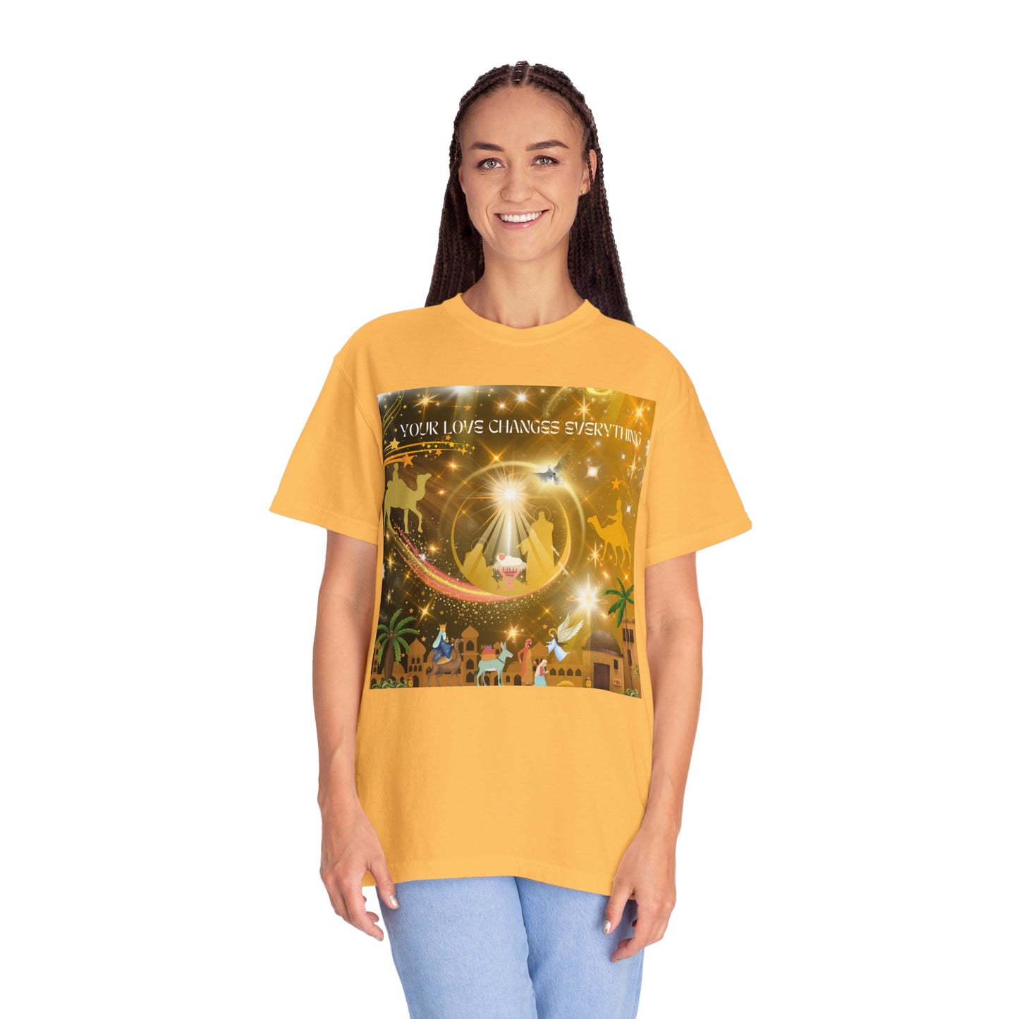 Your Love Changes Everything Unisex Garment-Dyed T-shirt