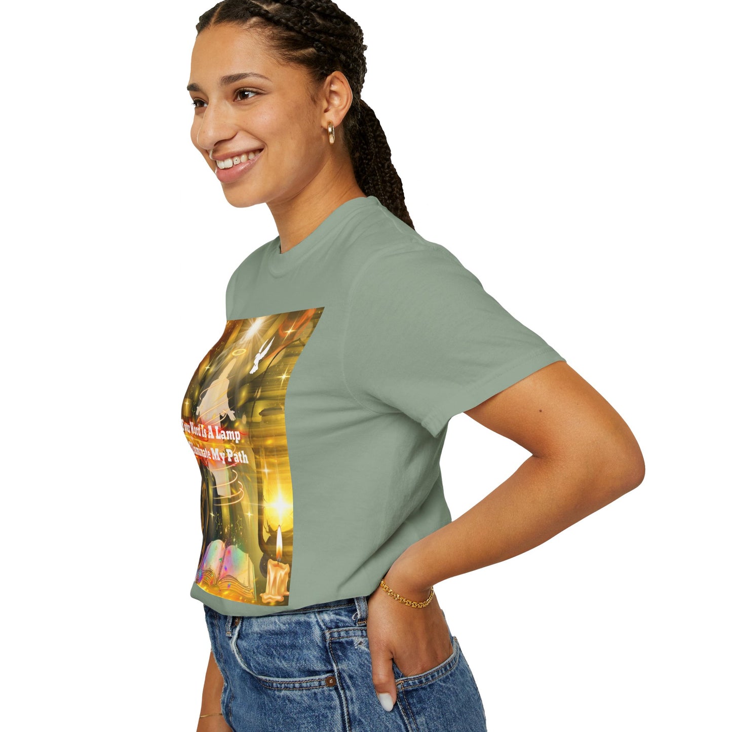 Your Word Unisex Garment-Dyed T-shirt
