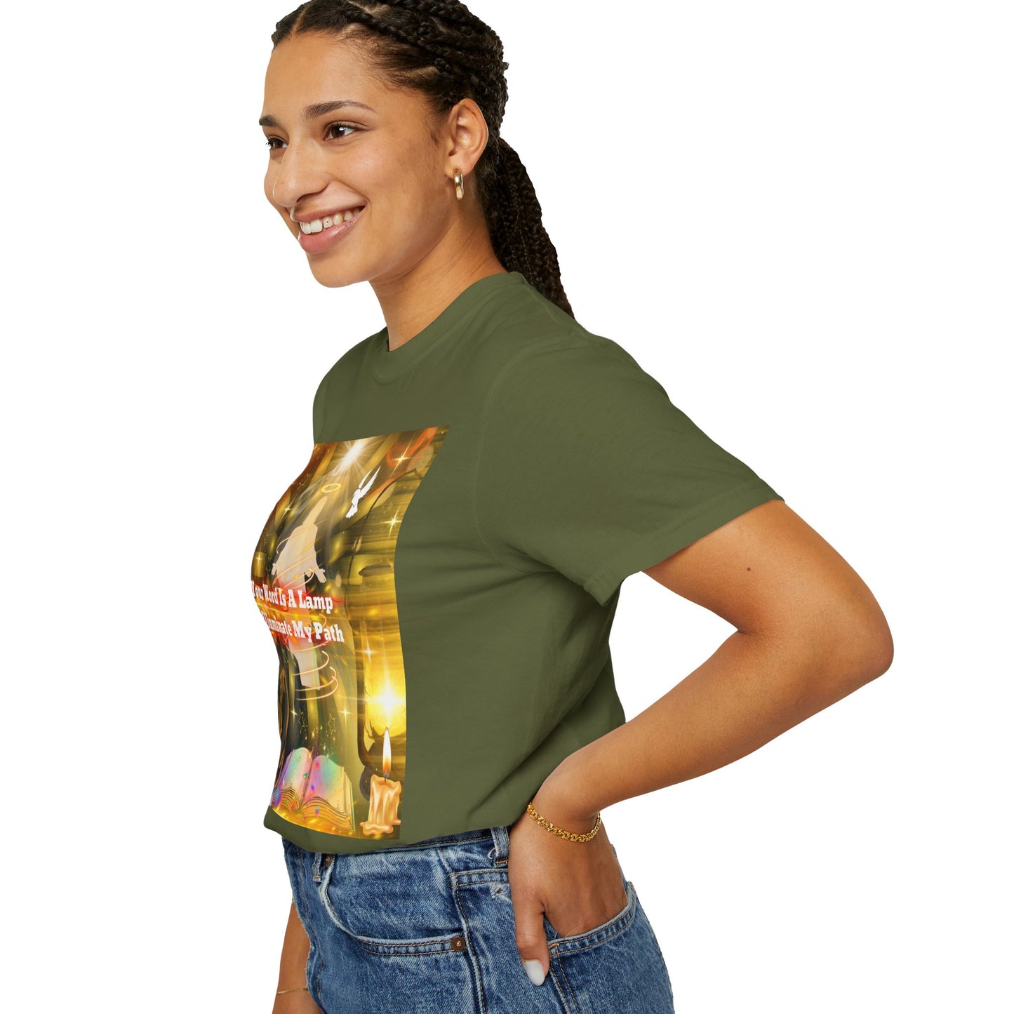 Your Word Unisex Garment-Dyed T-shirt