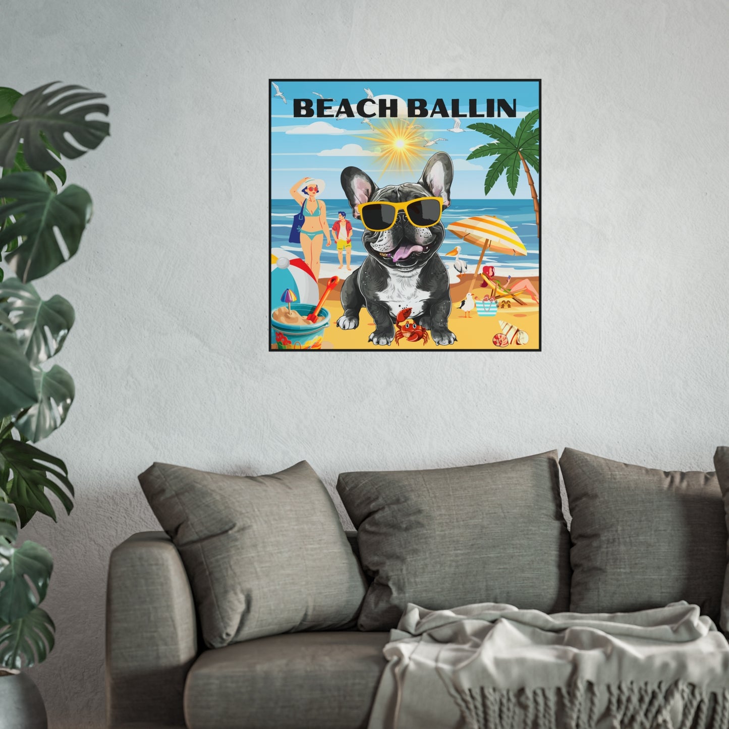 Beach Ballin Fine Art Posters