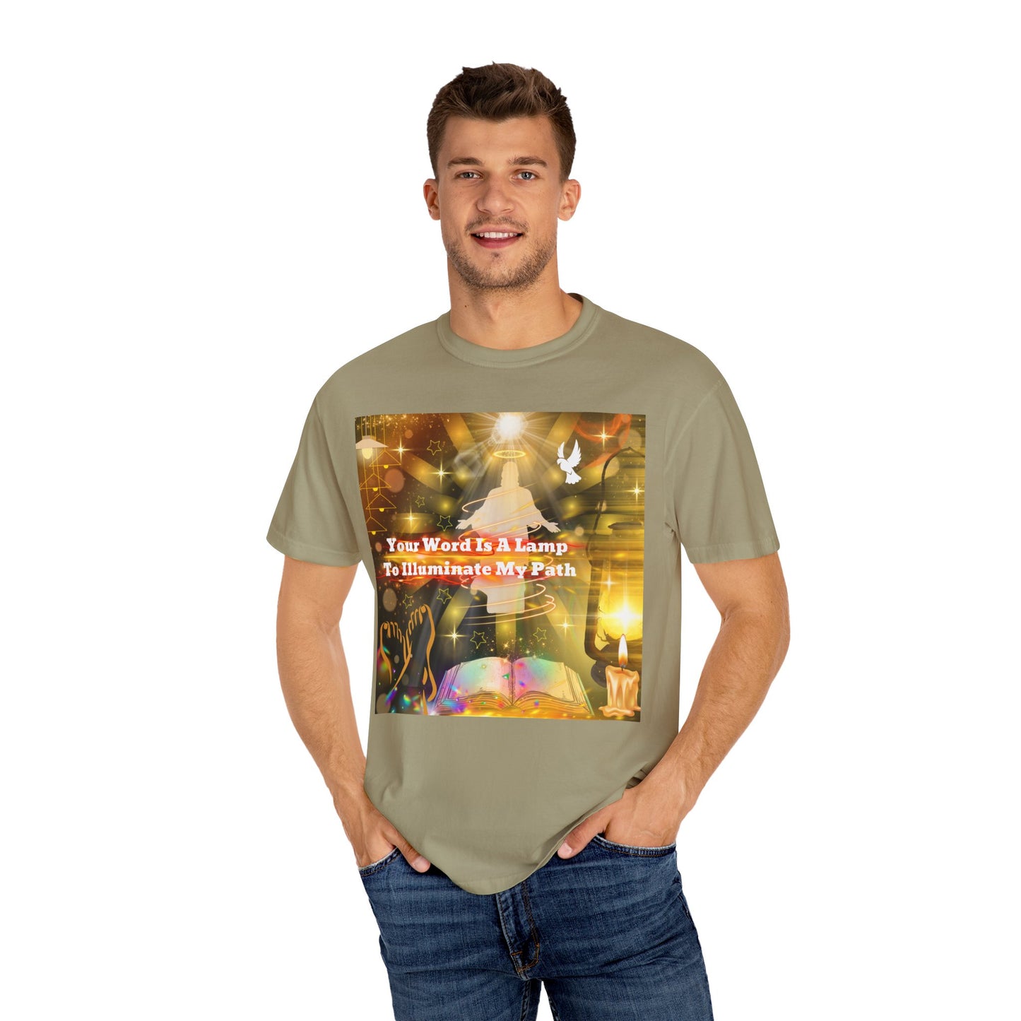 Your Word Unisex Garment-Dyed T-shirt