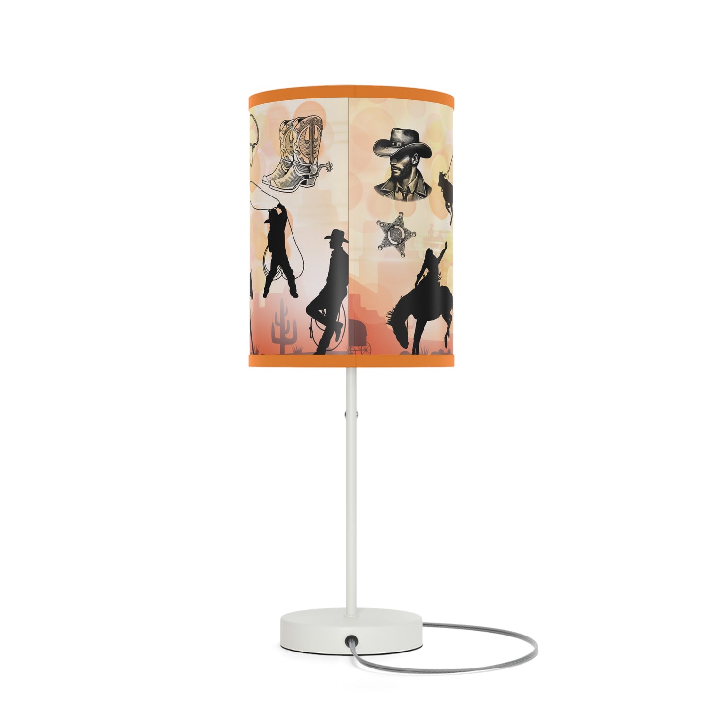 Cowboy Country Lamp on a Stand, US|CA plug