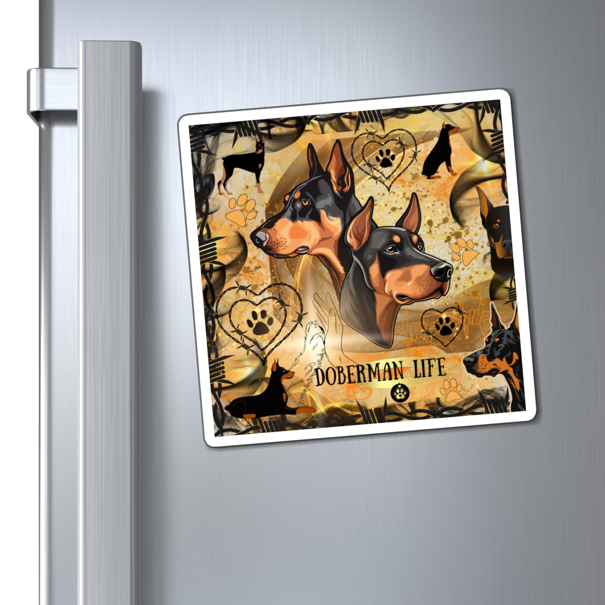 Doberman Life Magnets