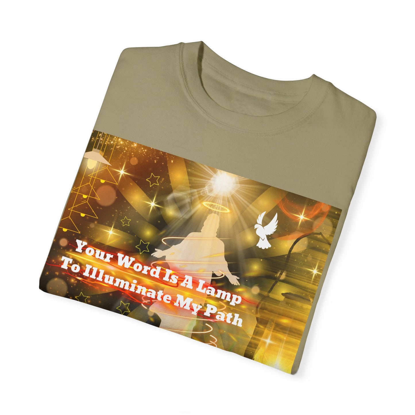 Your Word Unisex Garment-Dyed T-shirt