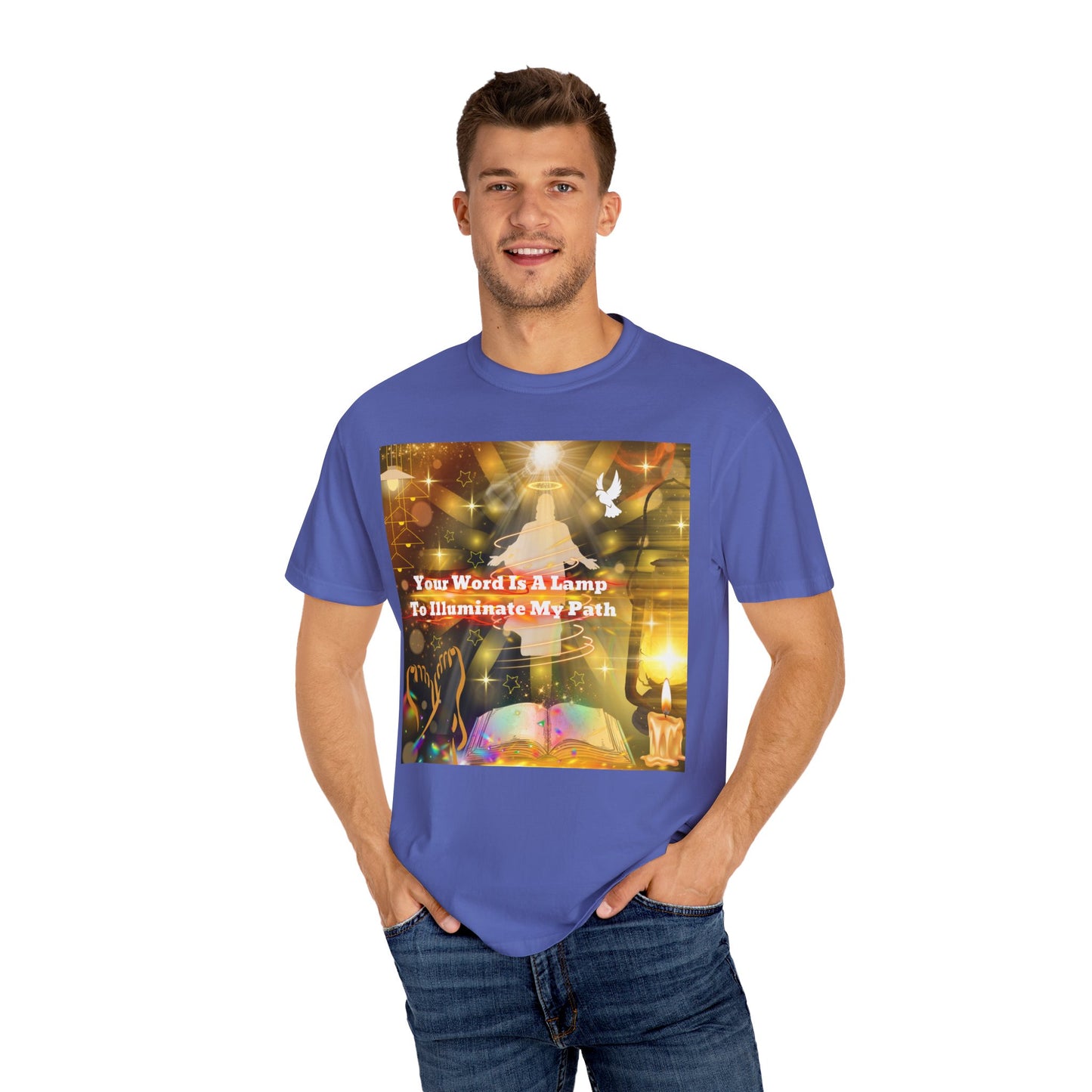 Your Word Unisex Garment-Dyed T-shirt