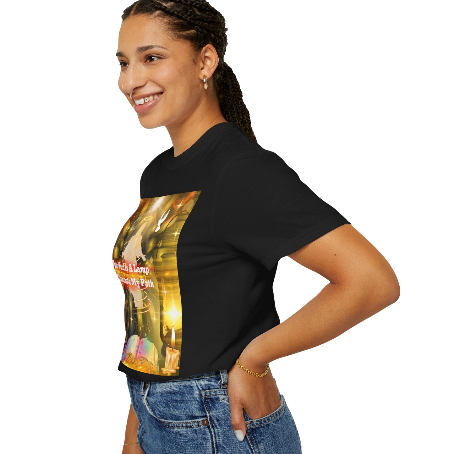 Your Word Unisex Garment-Dyed T-shirt