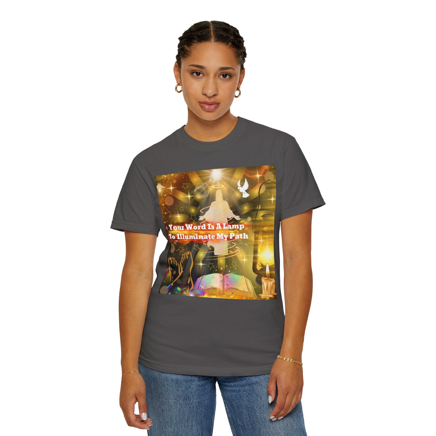 Your Word Unisex Garment-Dyed T-shirt