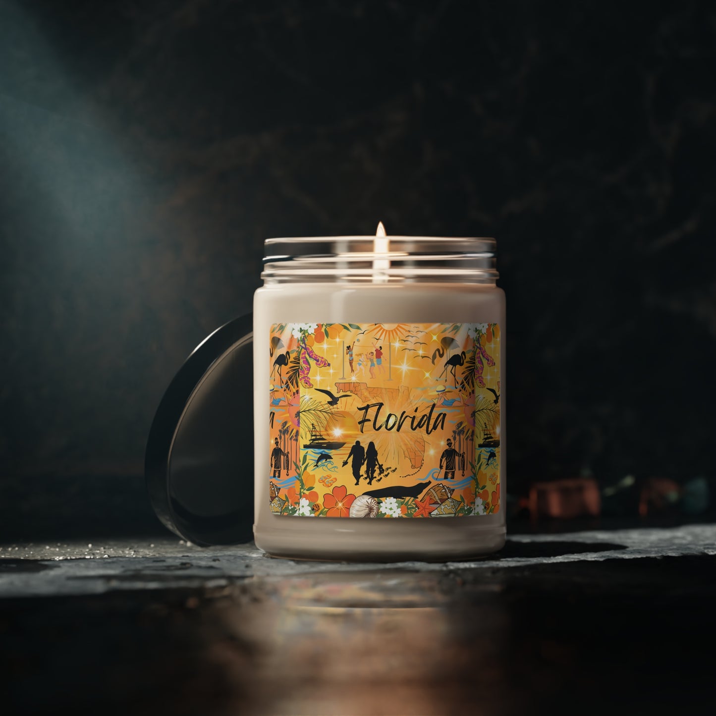 Florida Scented Soy Candle, 9oz
