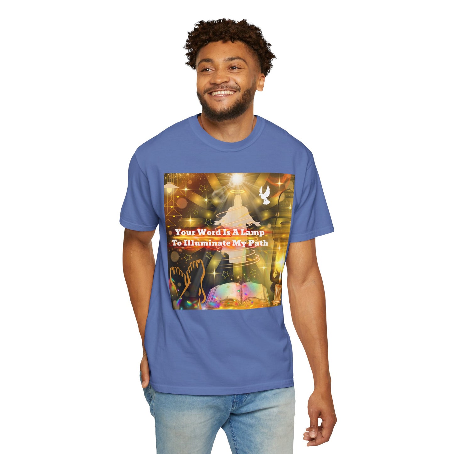 Your Word Unisex Garment-Dyed T-shirt