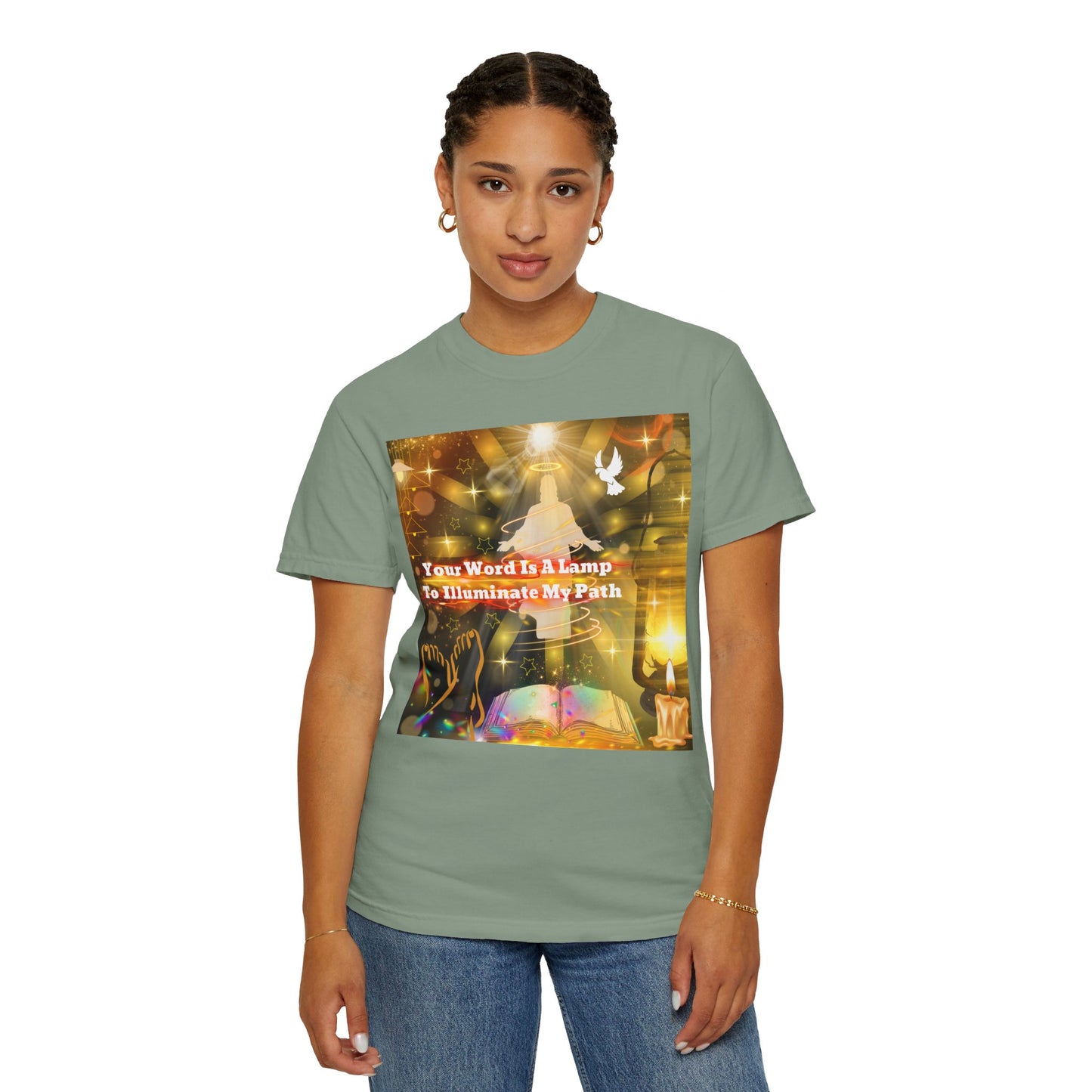 Your Word Unisex Garment-Dyed T-shirt