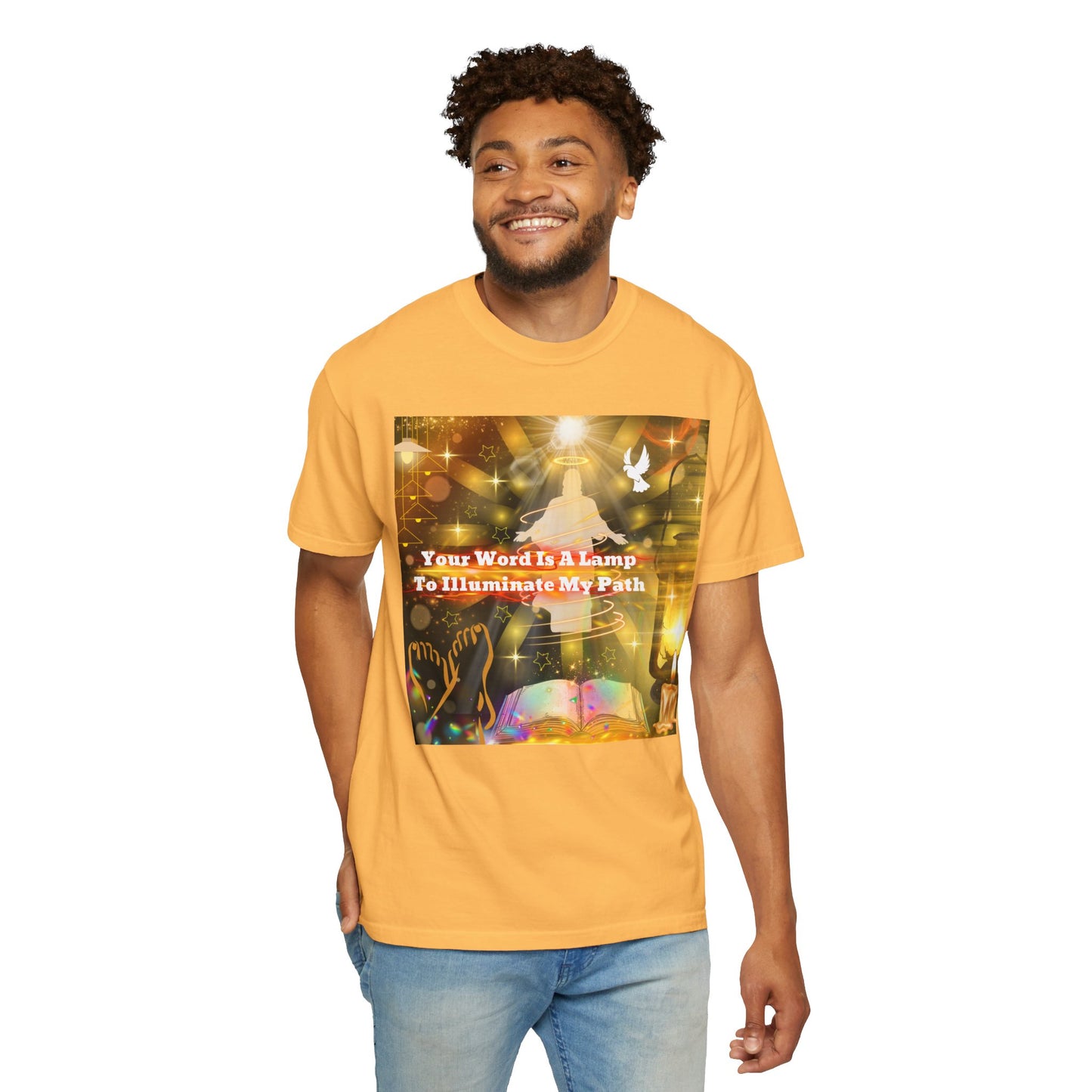 Your Word Unisex Garment-Dyed T-shirt