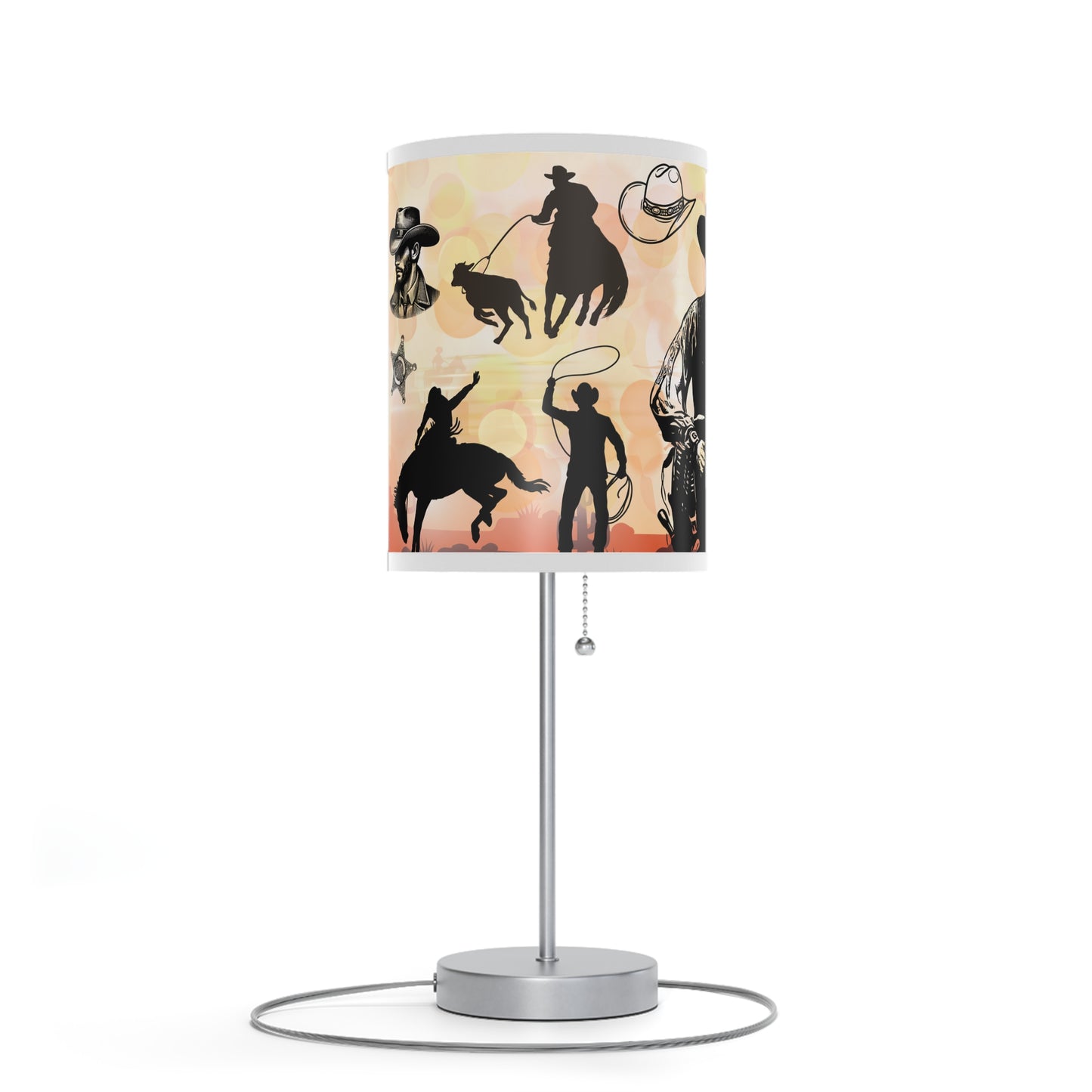 Cowboy Country Lamp on a Stand, US|CA plug