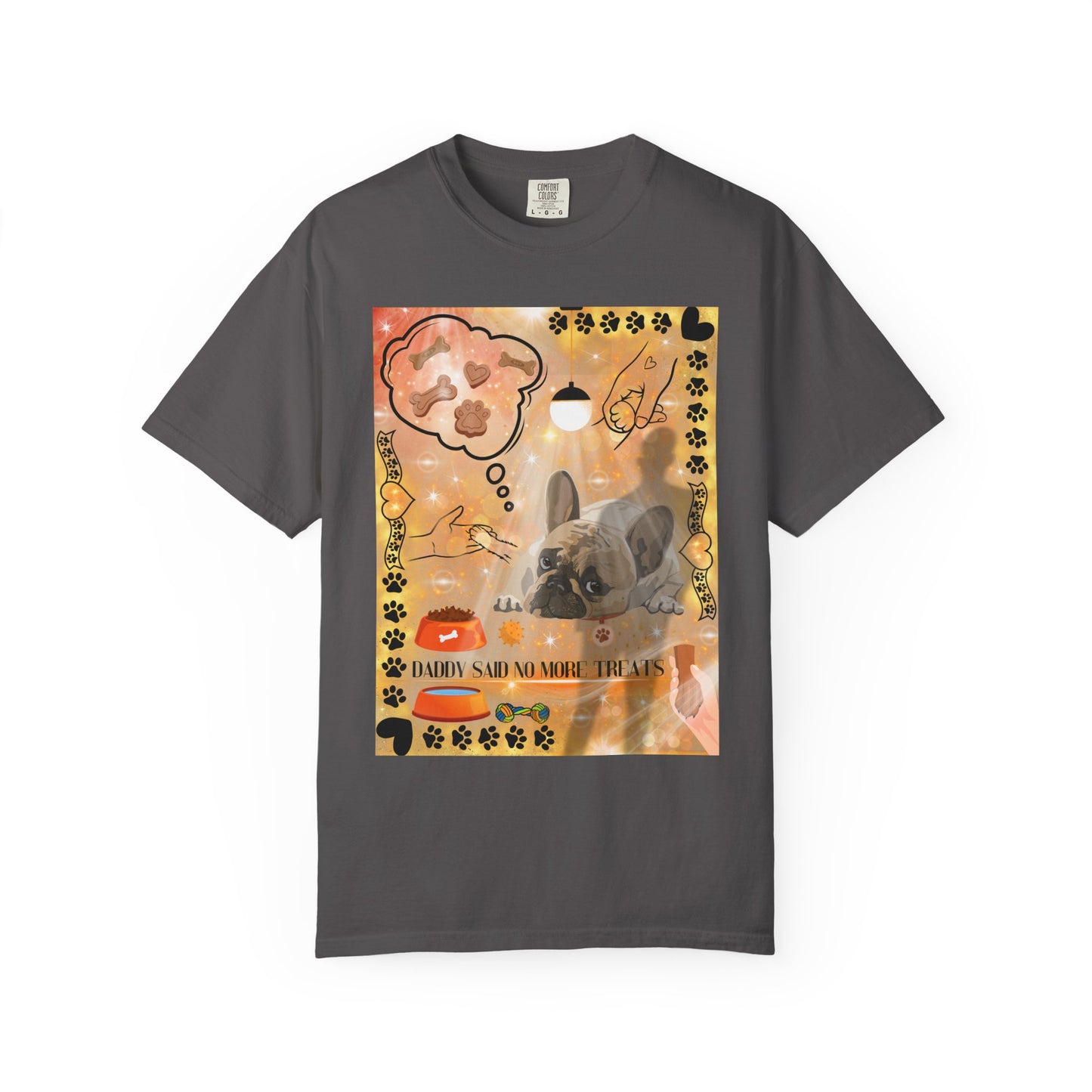 Daddy Said No More Treats Unisex Garment-Dyed T-shirt