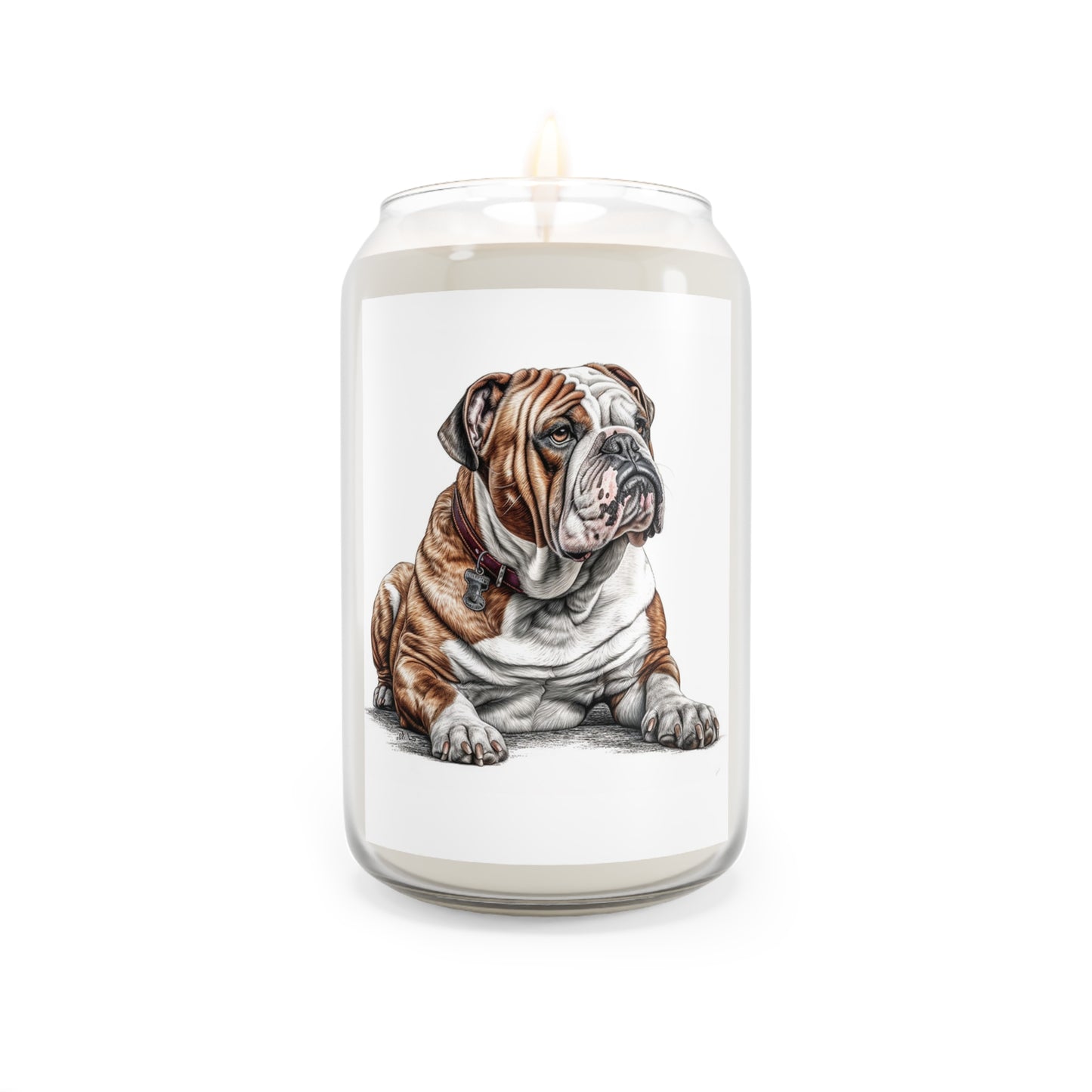 English Bulldog 2 Scented Candles, unique gifts, buy online