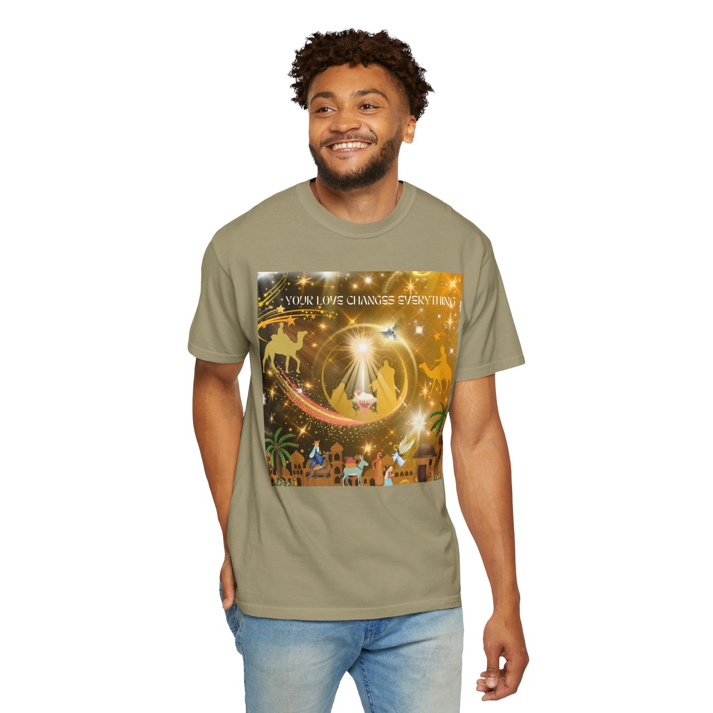 Your Love Changes Everything Unisex Garment-Dyed T-shirt