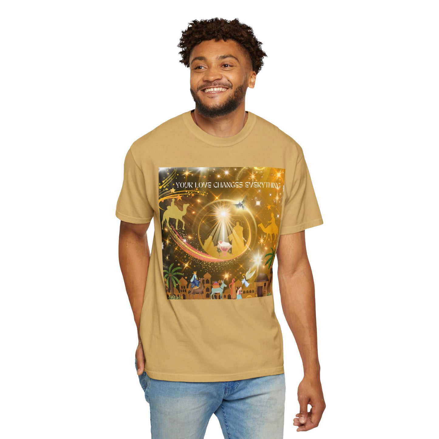 Your Love Changes Everything Unisex Garment-Dyed T-shirt