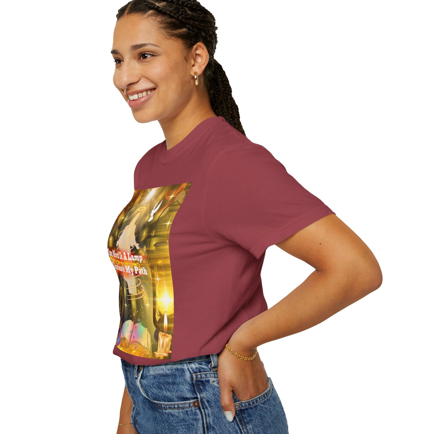 Your Word Unisex Garment-Dyed T-shirt