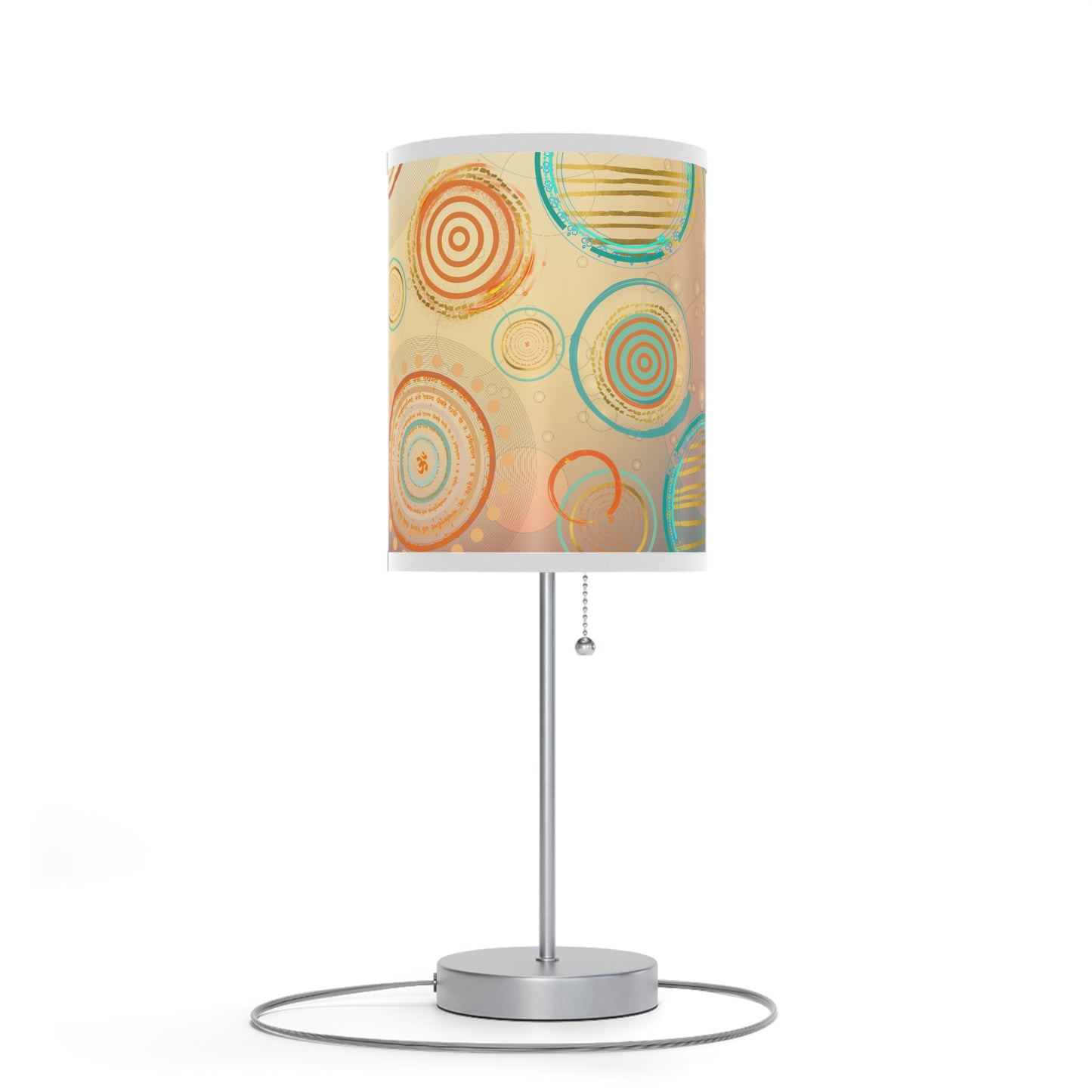 Tranquil Circles Lamp on a Stand, US|CA plug