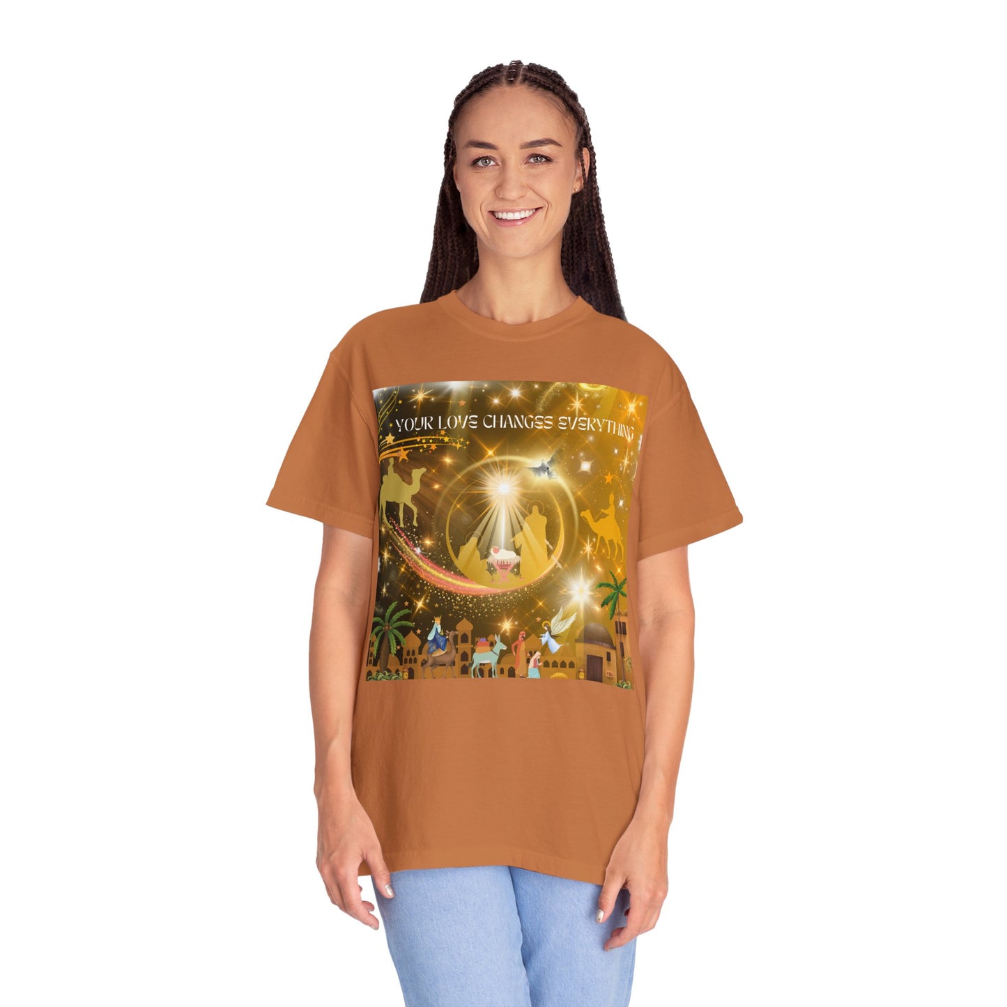 Your Love Changes Everything Unisex Garment-Dyed T-shirt