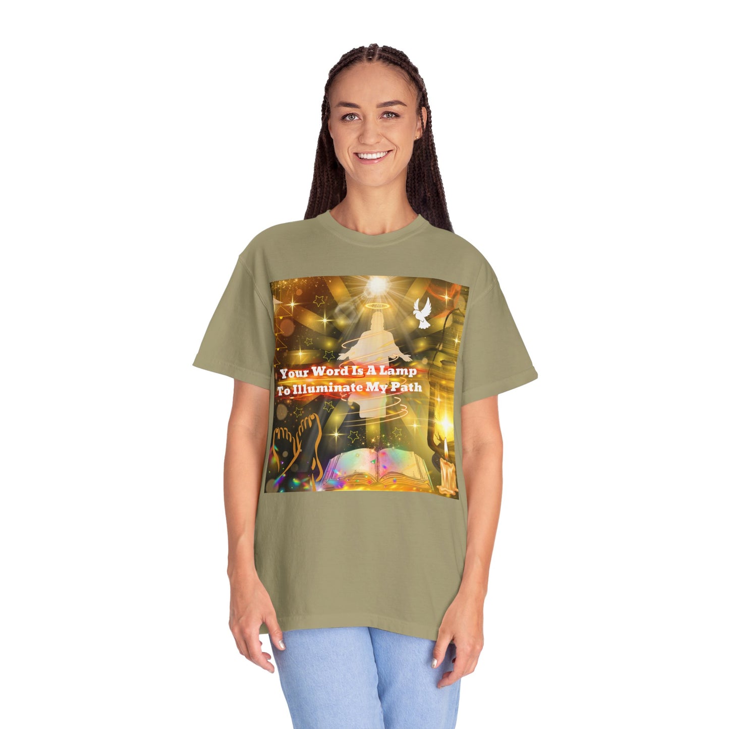 Your Word Unisex Garment-Dyed T-shirt