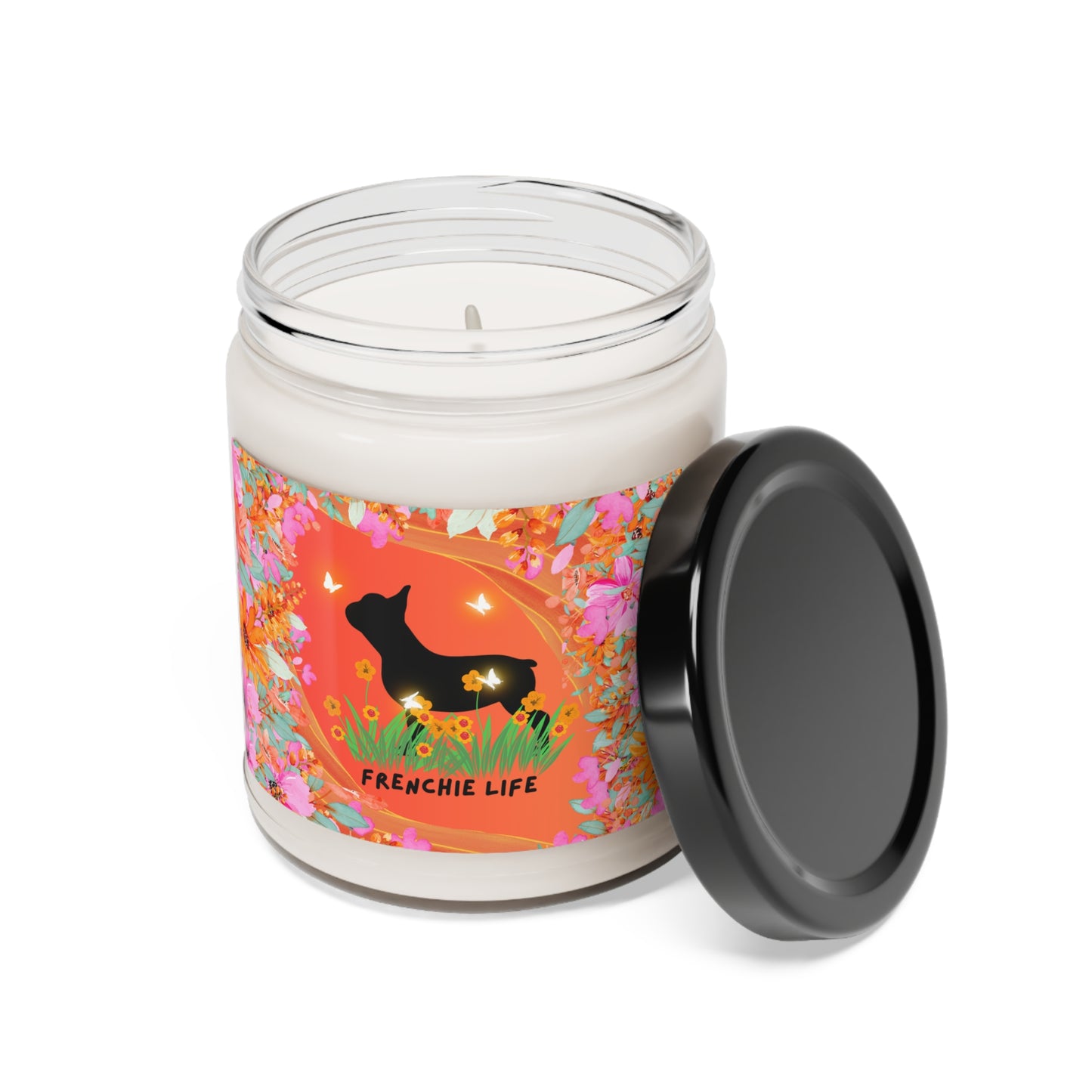 Frenchie Life Scented Soy Candle, 9oz