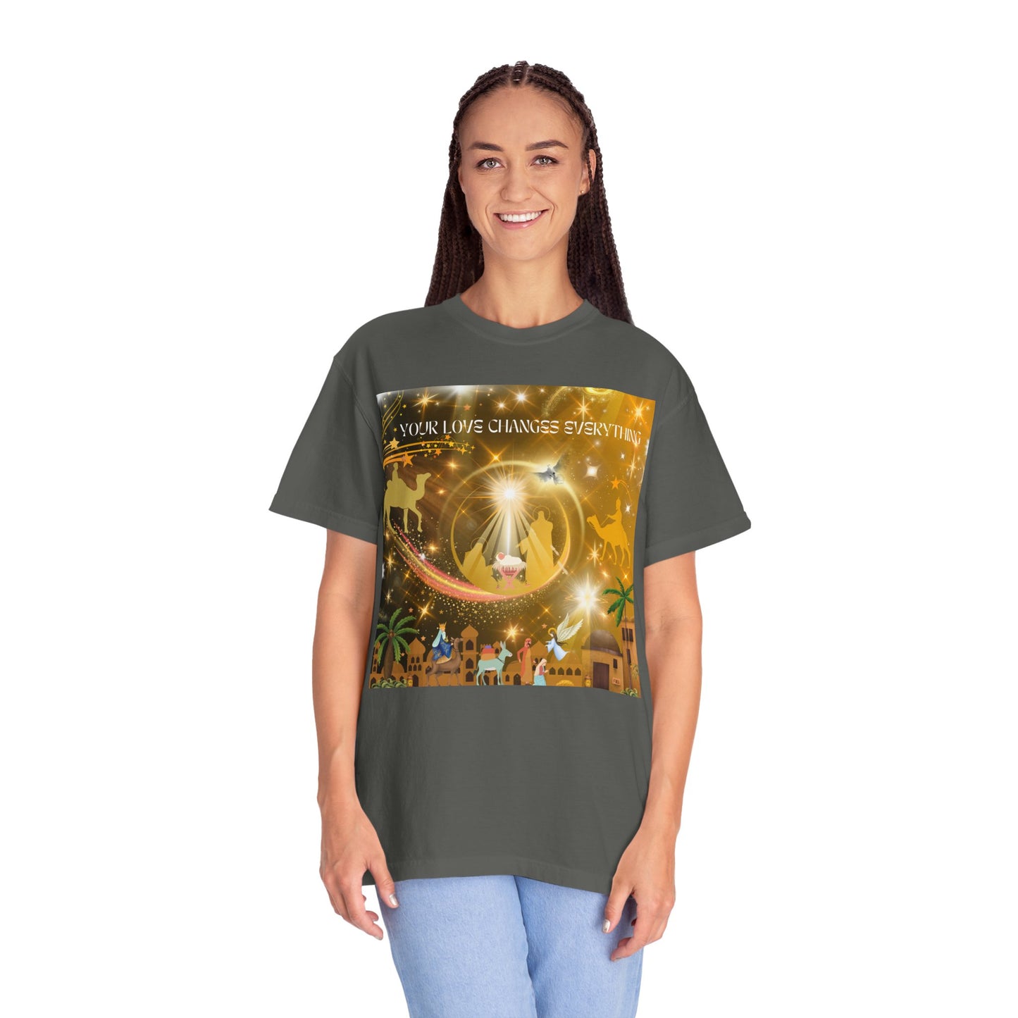 Your Love Changes Everything Unisex Garment-Dyed T-shirt