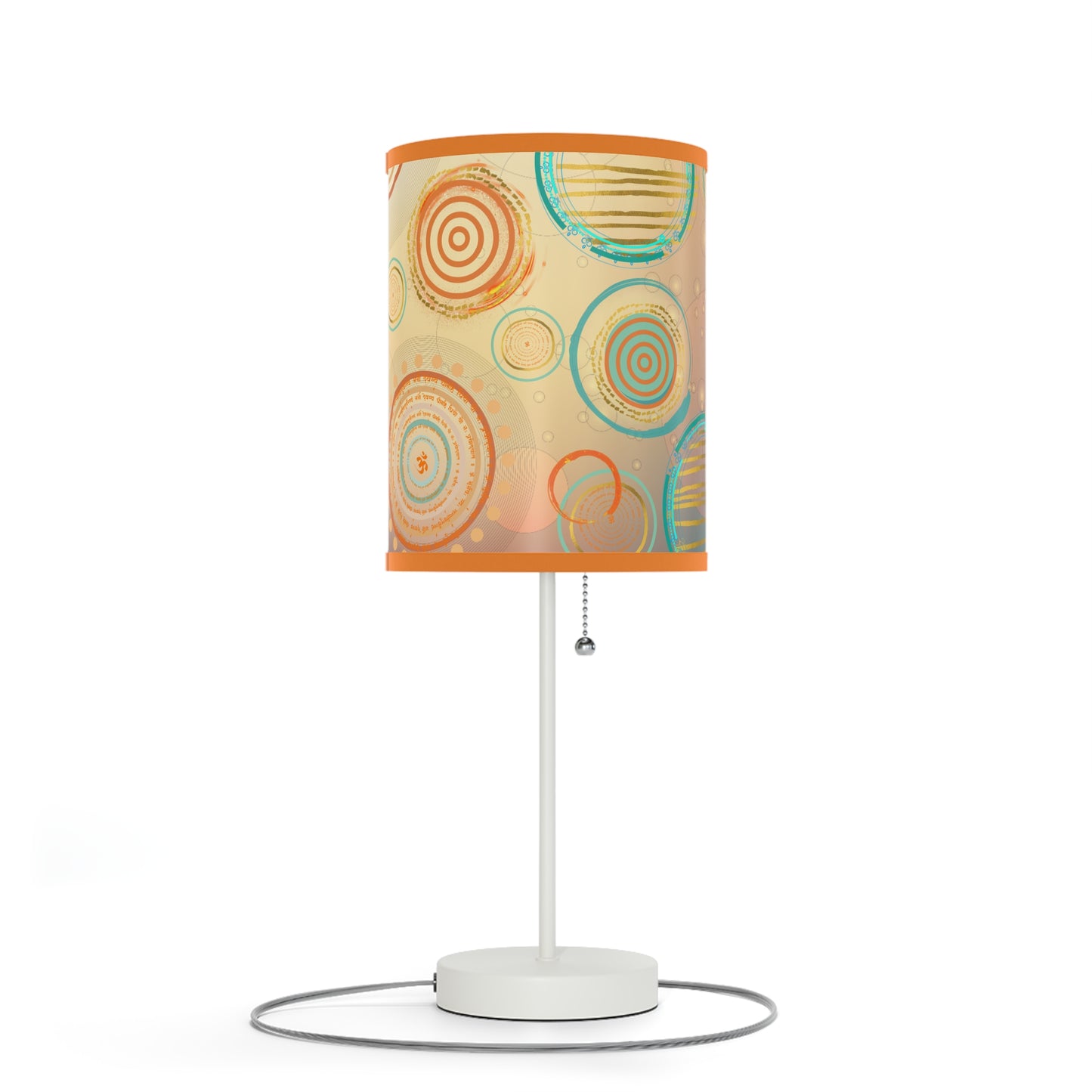 Tranquil Circles Lamp on a Stand, US|CA plug