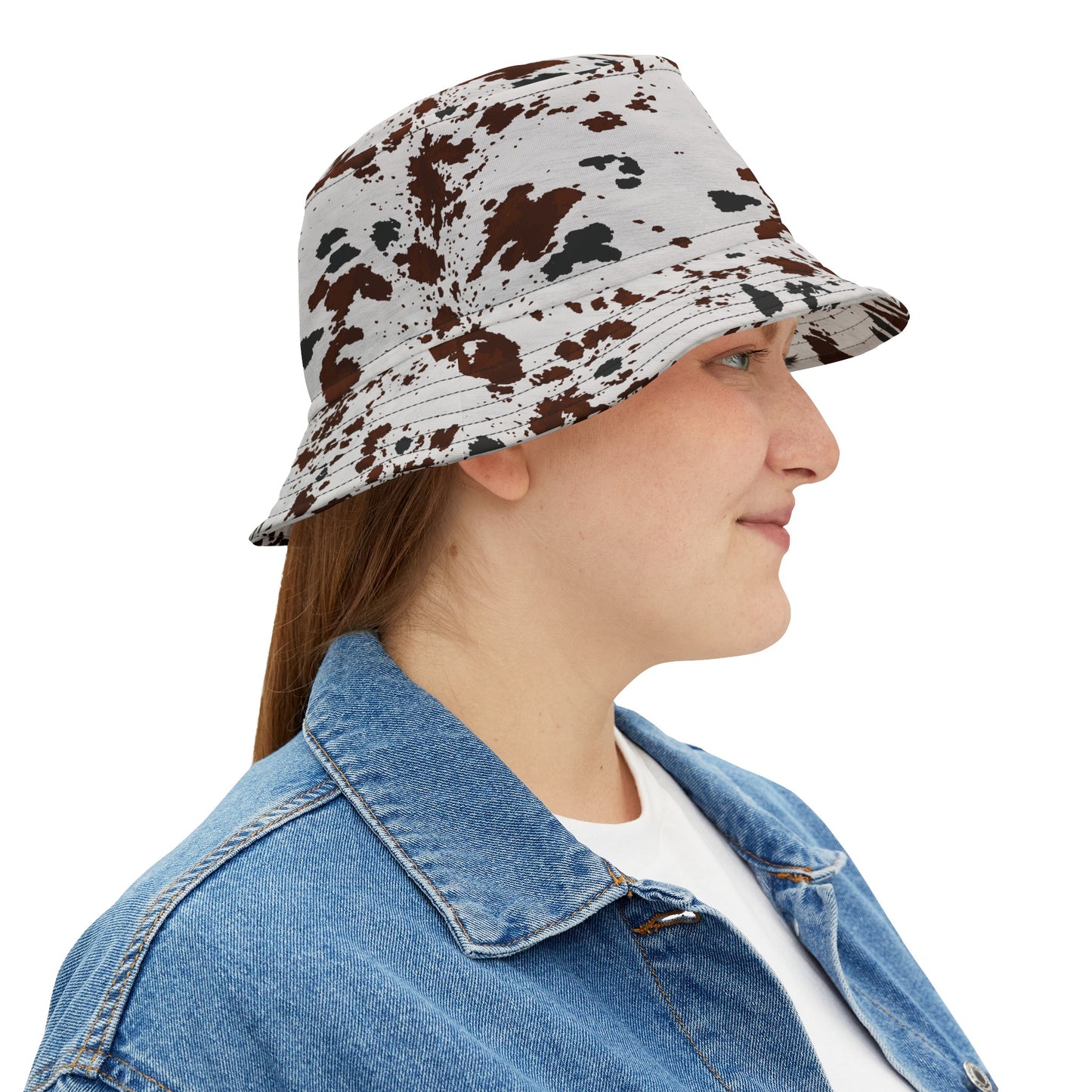 Bucket Hat (AOP) Cow 2