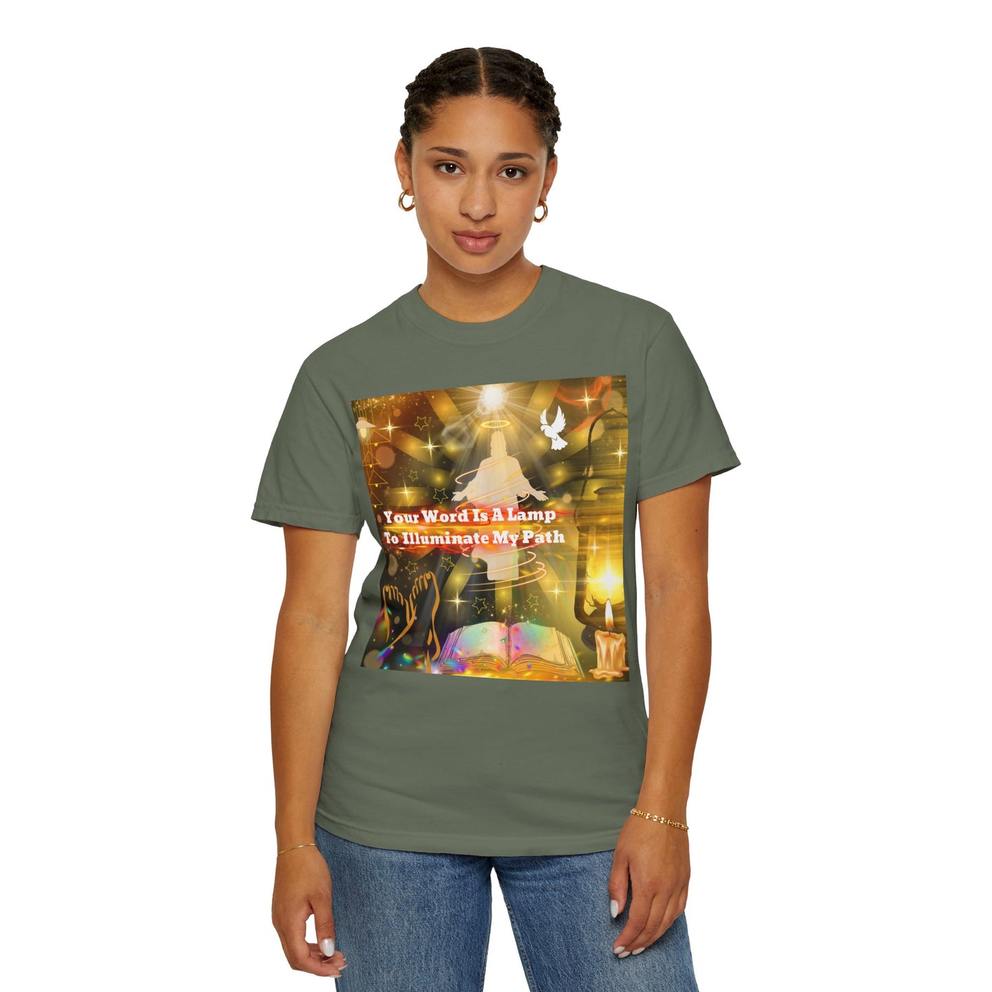 Your Word Unisex Garment-Dyed T-shirt