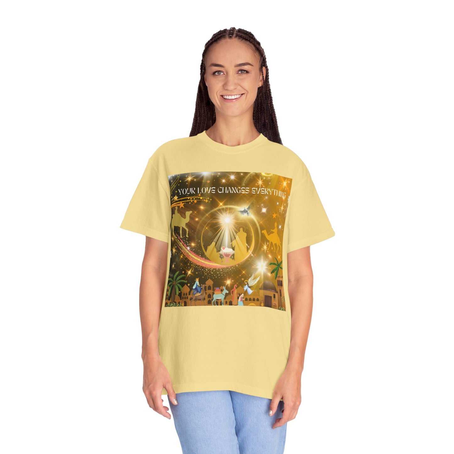 Your Love Changes Everything Unisex Garment-Dyed T-shirt