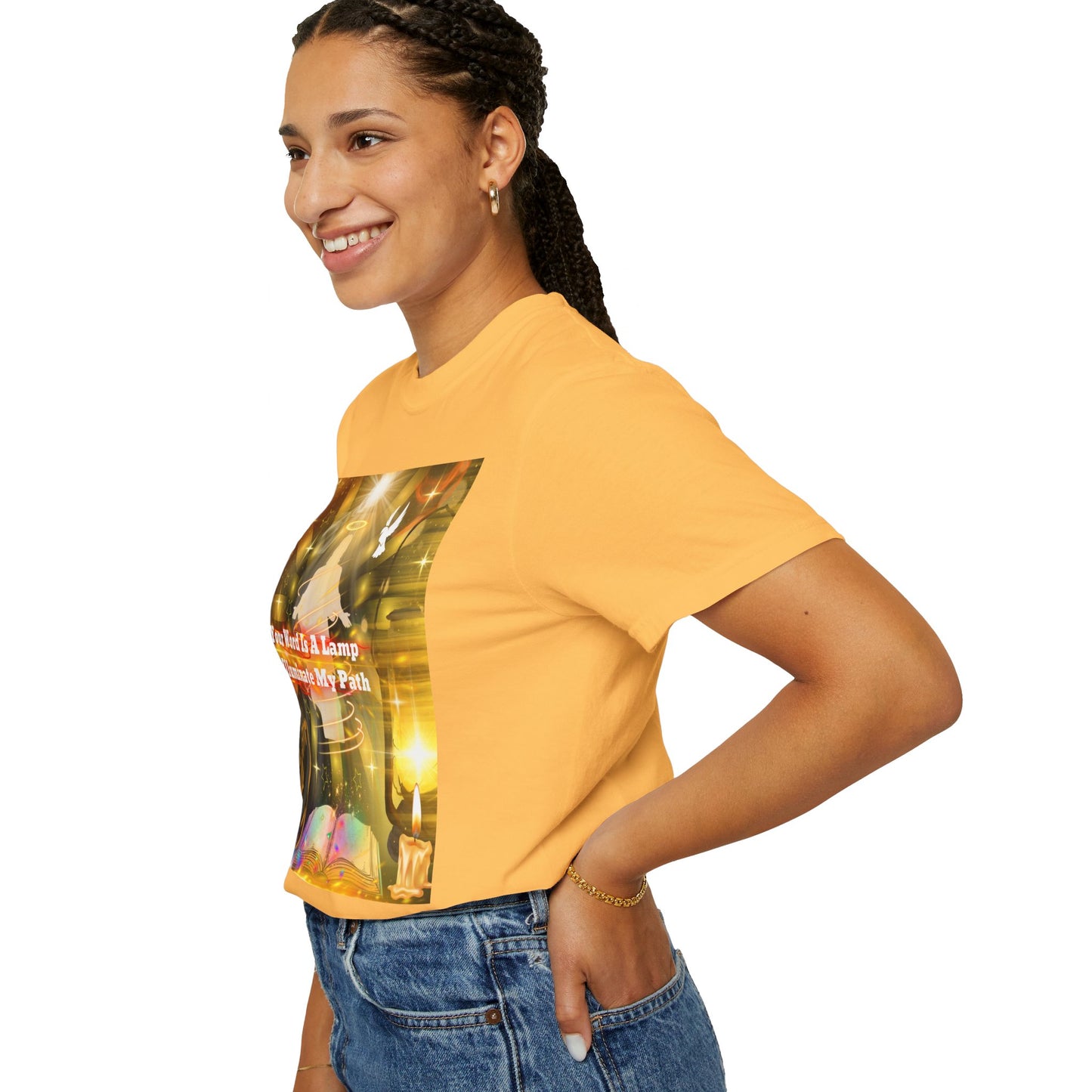 Your Word Unisex Garment-Dyed T-shirt