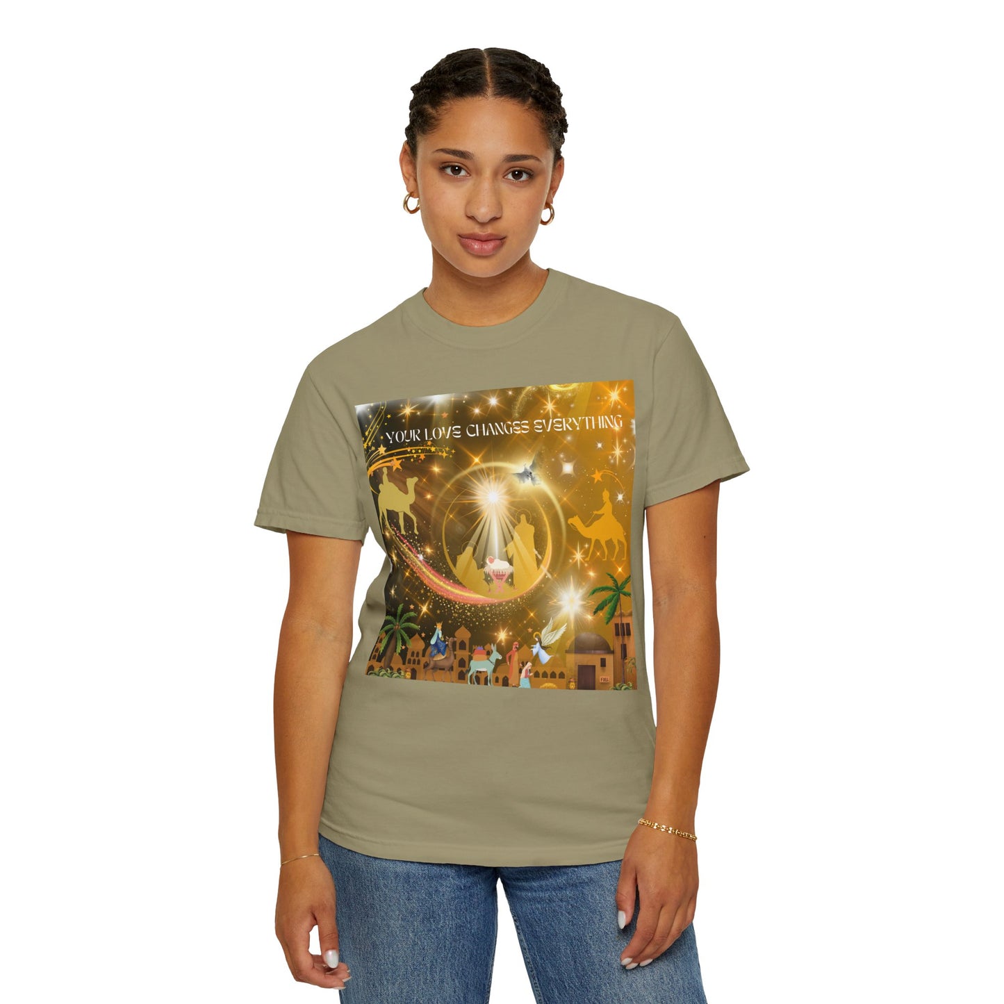 Your Love Changes Everything Unisex Garment-Dyed T-shirt