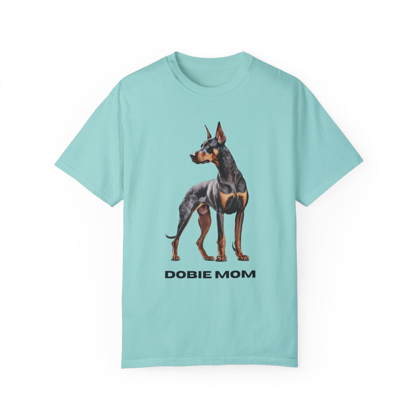 Dobie Mom Unisex Garment-Dyed T-shirt