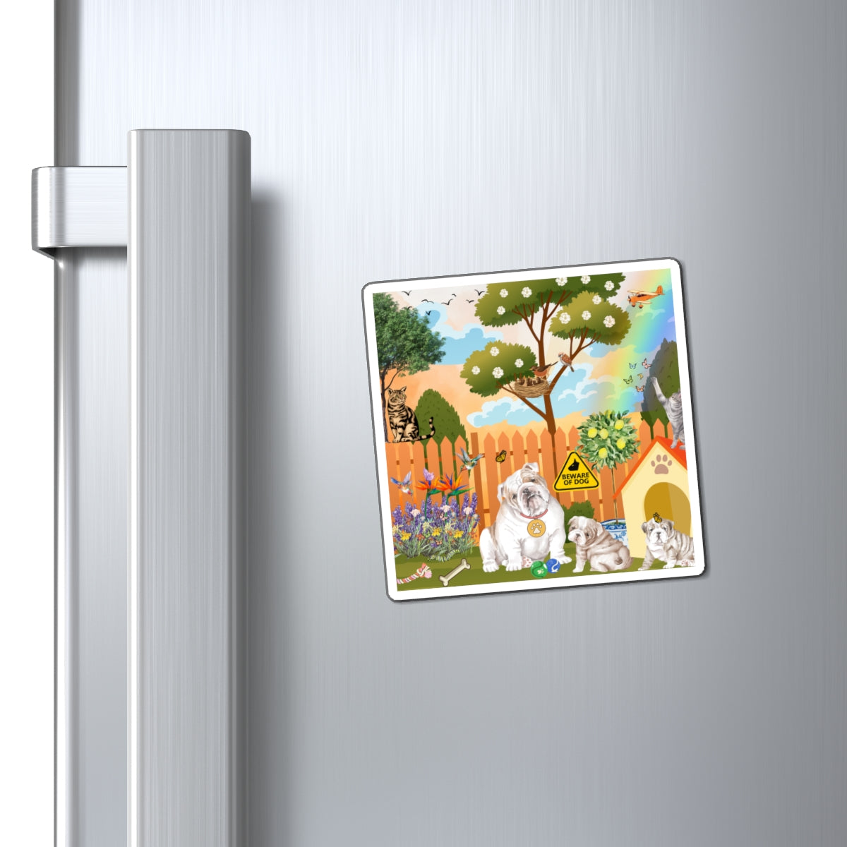 Backyard Bulldogs Magnets