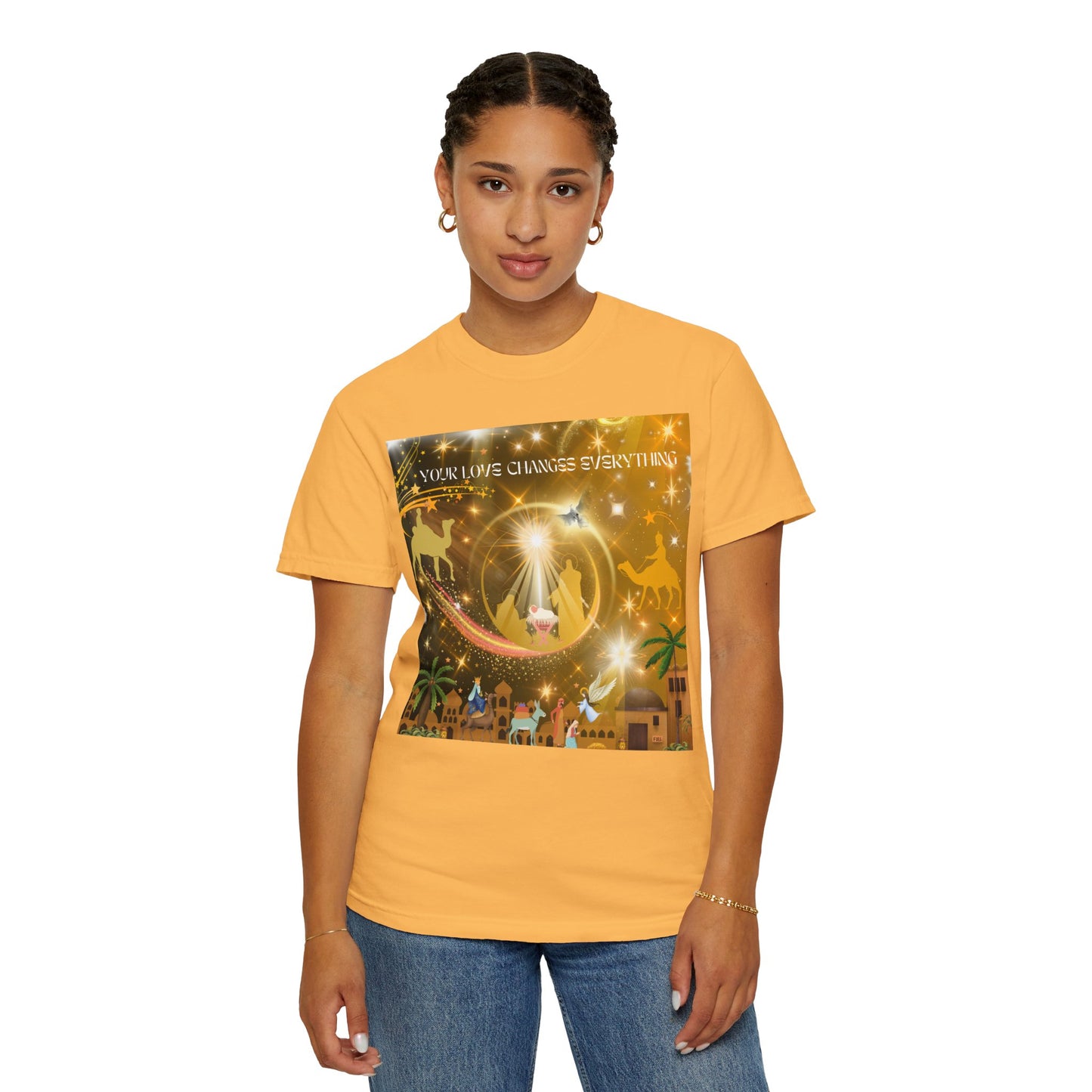 Your Love Changes Everything Unisex Garment-Dyed T-shirt